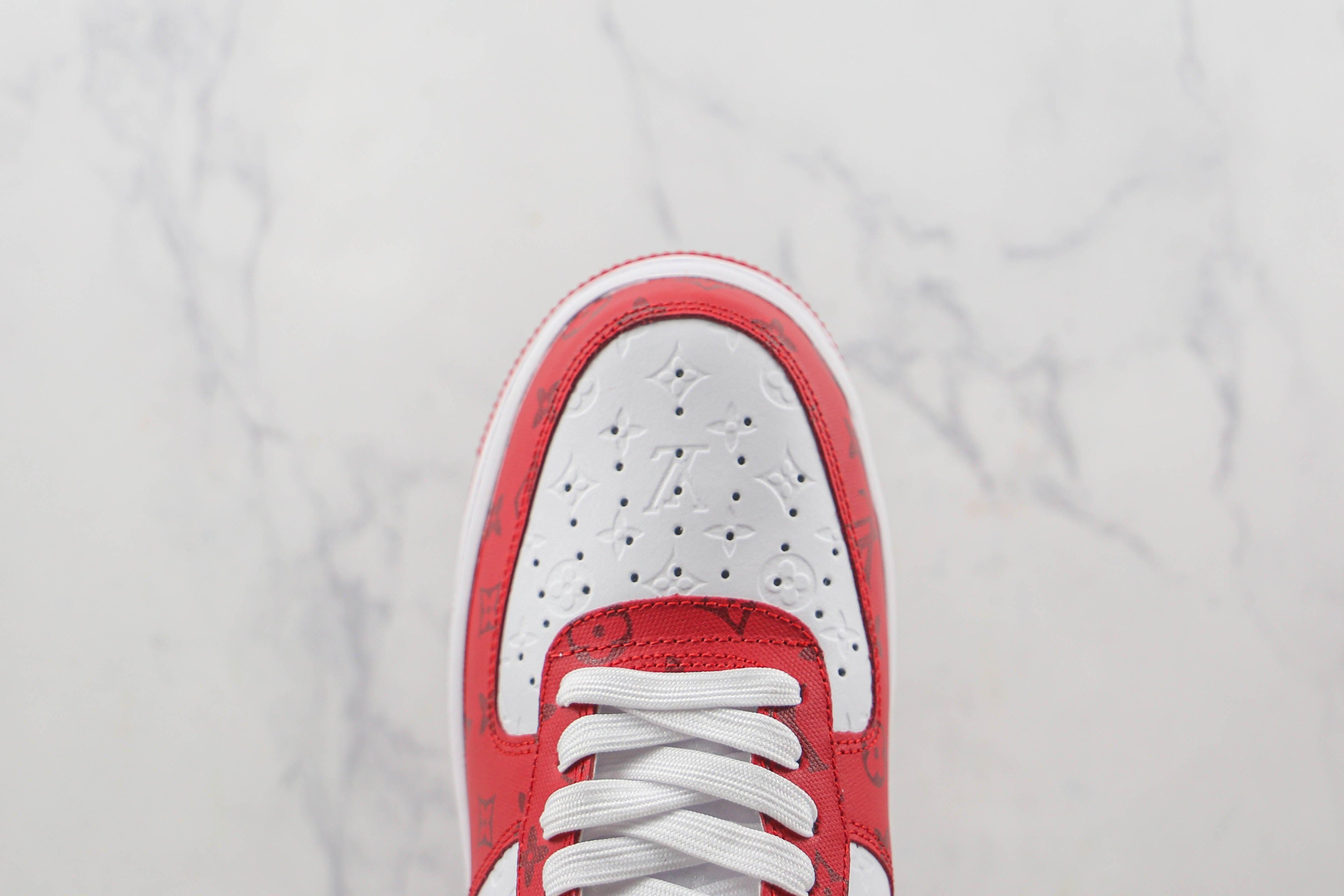 Custom LV x NK Air Force Monogram - sneakerhillcom