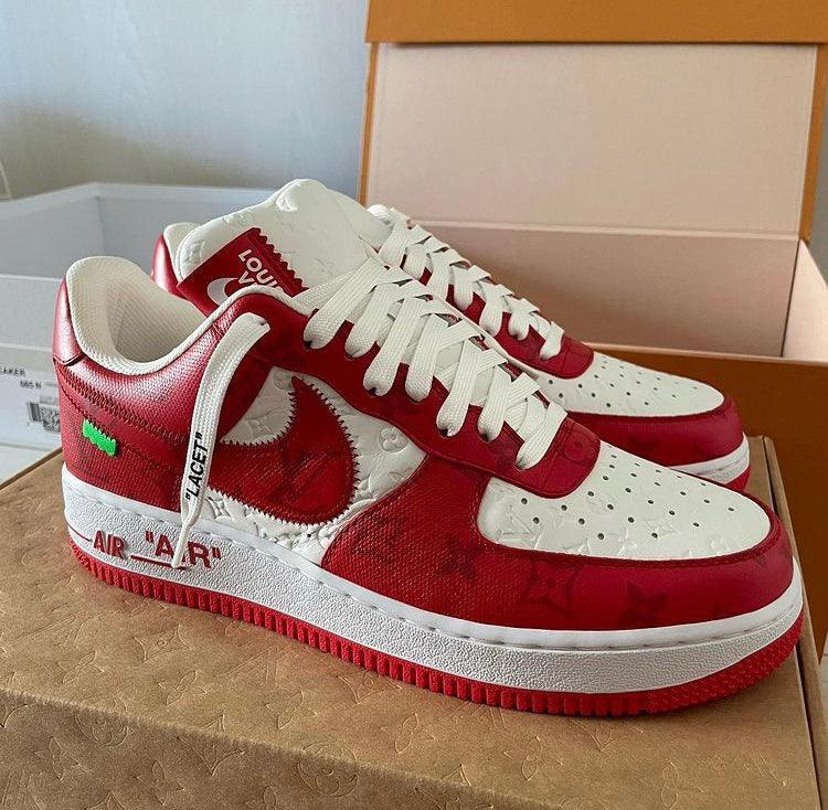 Custom LV x NK Air Force Monogram - sneakerhillcom