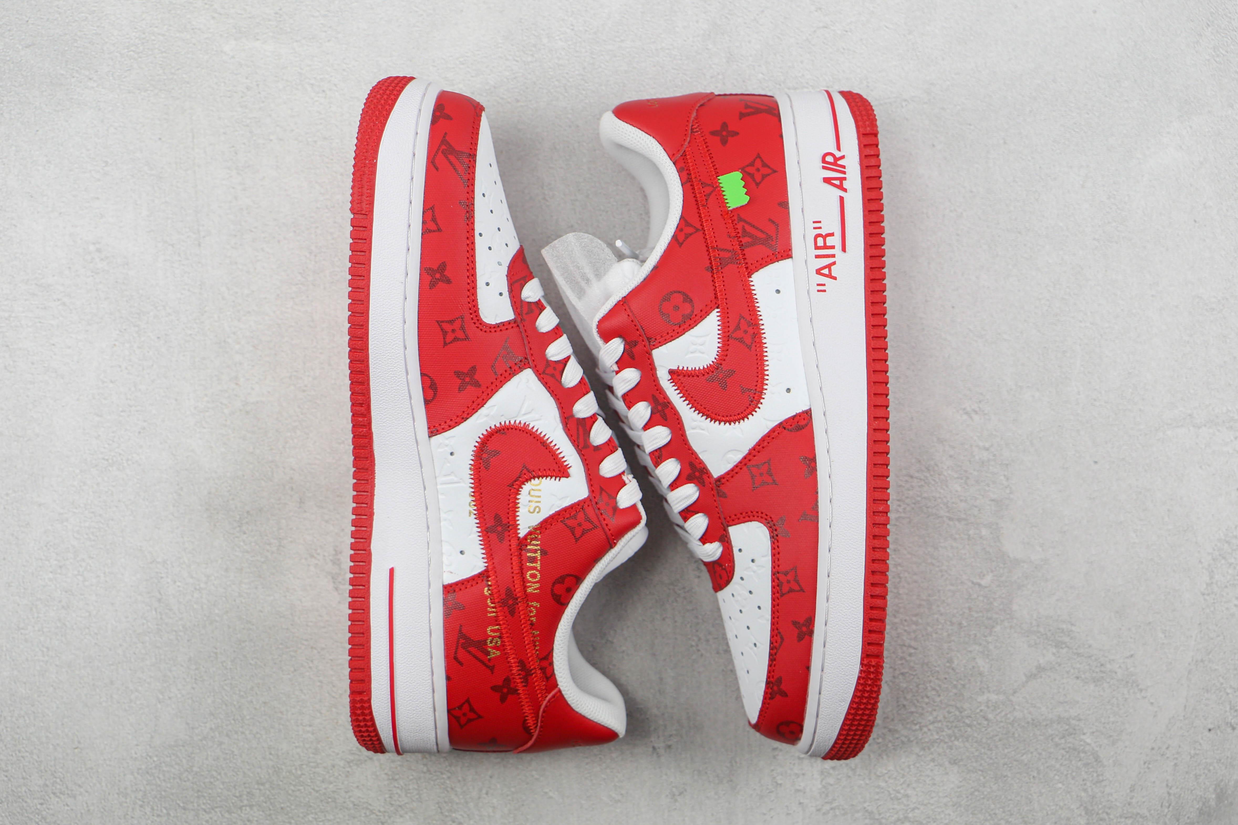 Custom LV x NK Air Force Monogram - sneakerhillcom