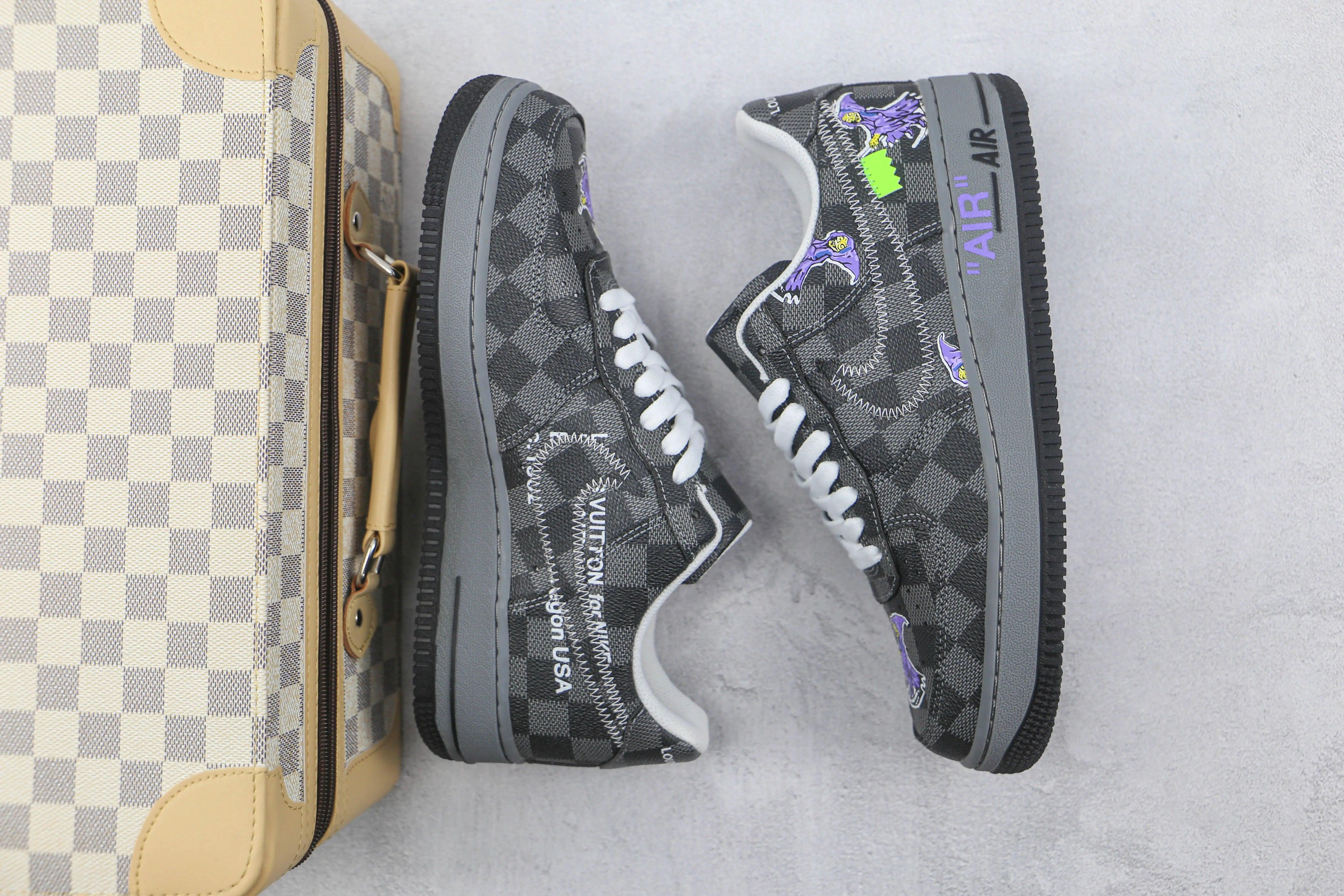 Custom LV x NK Air Force sneakeronline