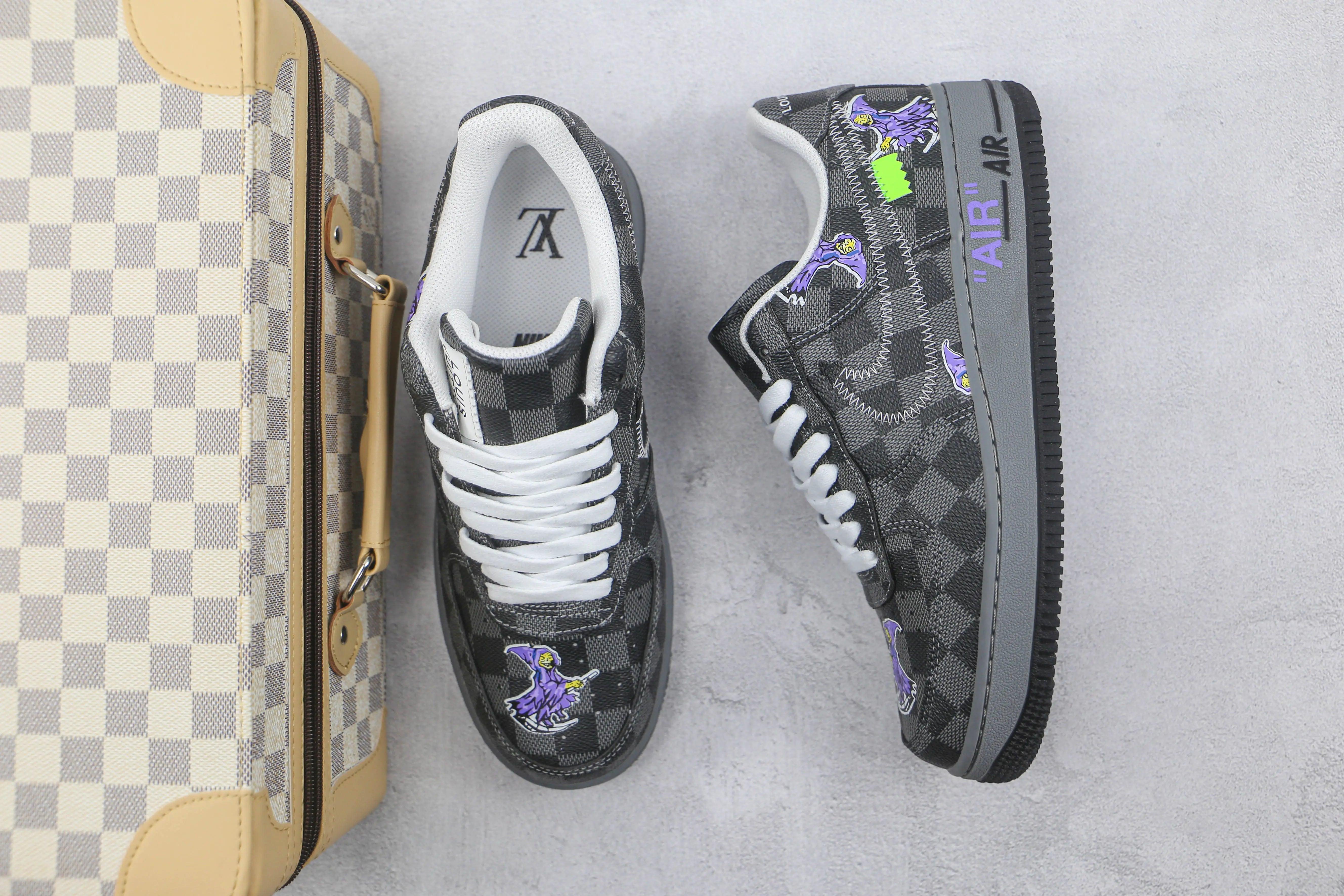 Custom LV x NK Air Force sneakeronline