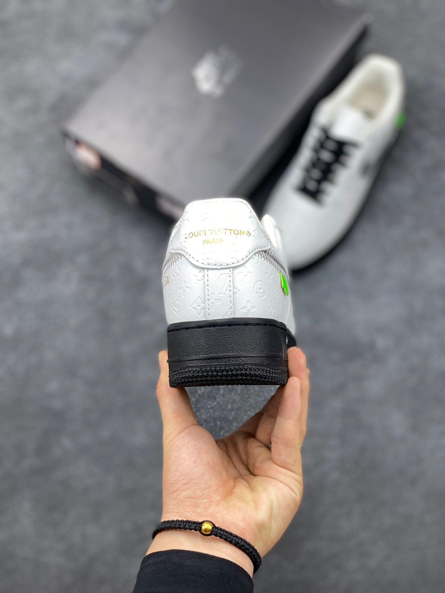 Custom LV x Off-wht x NK Air Force 1 1A9V9A - sneakerhillcom