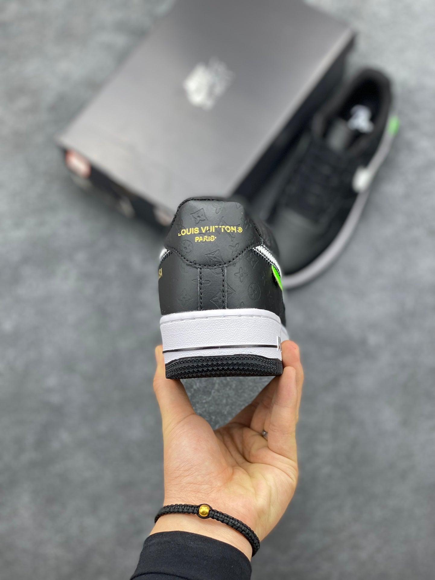 Custom LV x Off-wht x NK Air Force 1 1A9V9F - sneakerhillcom
