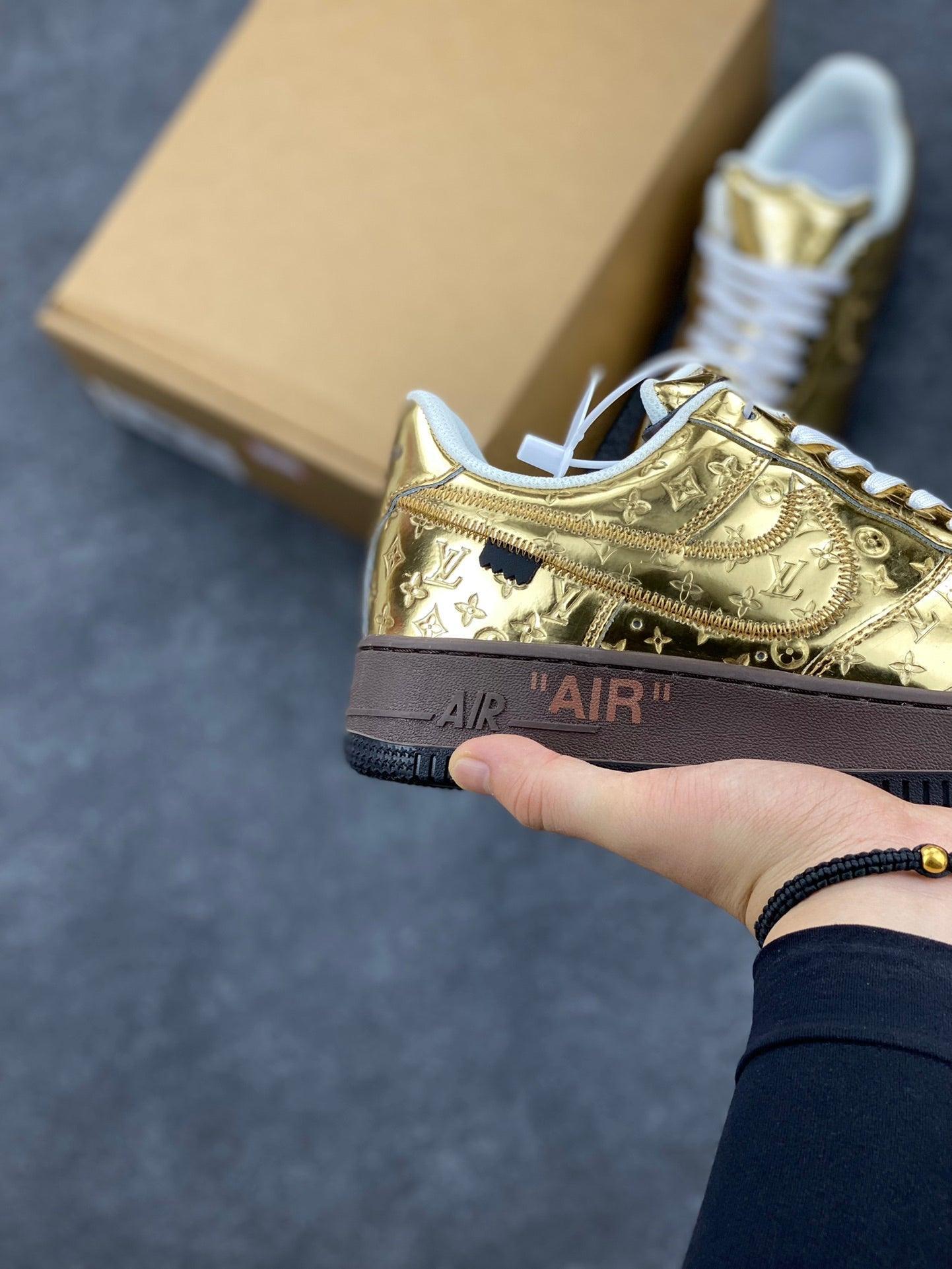 Custom LV x Off-wht x NK Air Force 1 1A9VG0 - sneakerhillcom