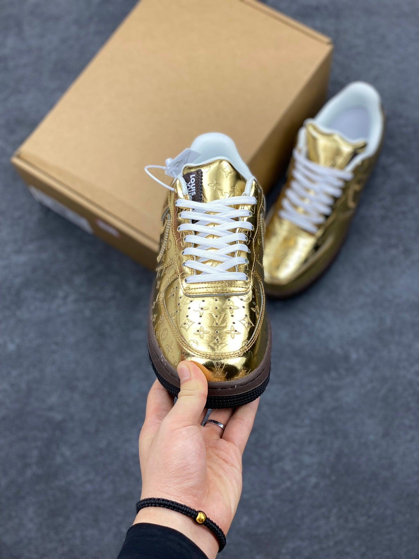 Custom LV x Off-wht x NK Air Force 1 1A9VG0 - sneakerhillcom