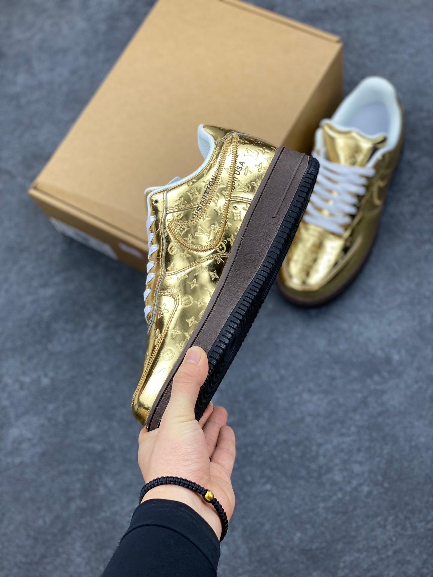 Custom LV x Off-wht x NK Air Force 1 1A9VG0 - sneakerhillcom