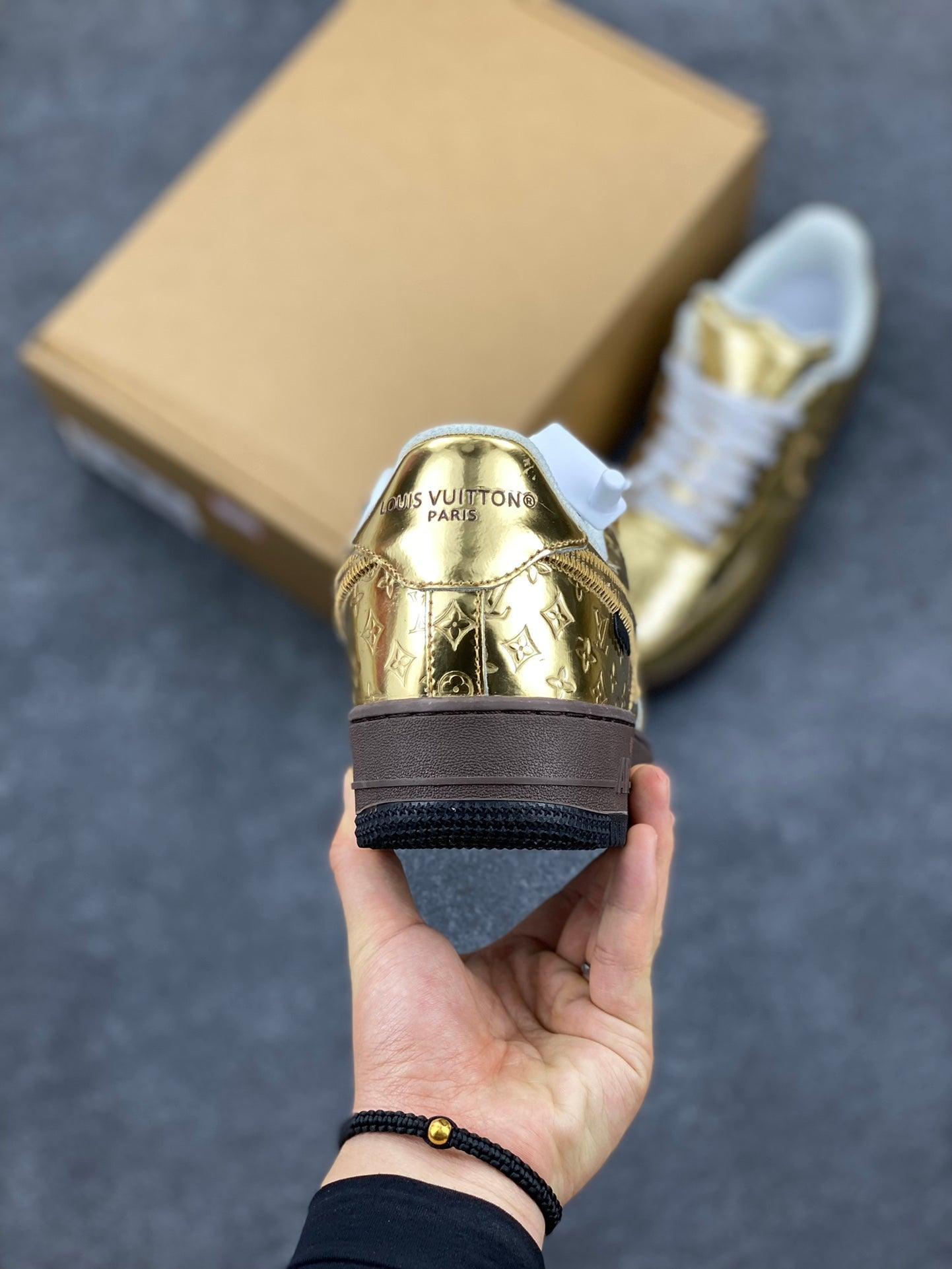 Custom LV x Off-wht x NK Air Force 1 1A9VG0 - sneakerhillcom