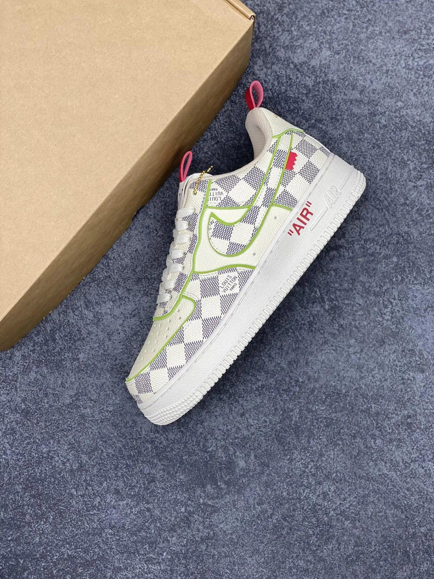 Custom LV x Off-wht x NK Air Force 1 LV 1A9V8H - sneakerhillcom