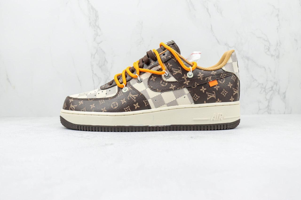 Custom Lv x Air Force 1 Low 07 CV1724-113 - sneakerhillcom
