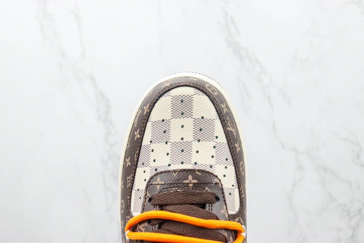 Custom Lv x Air Force 1 Low 07 CV1724-113 - sneakerhillcom