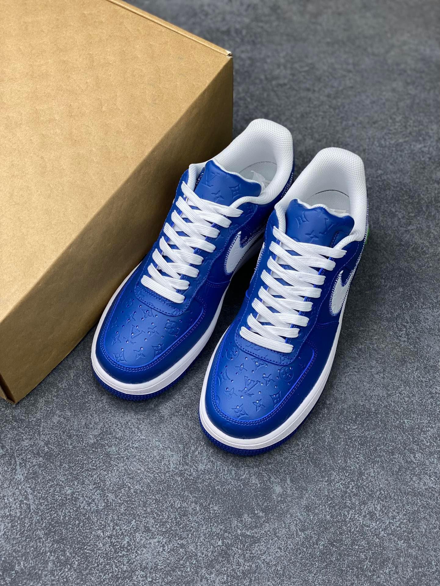 Custom Lv x Nk Air Force 07 Low - sneakerhillcom