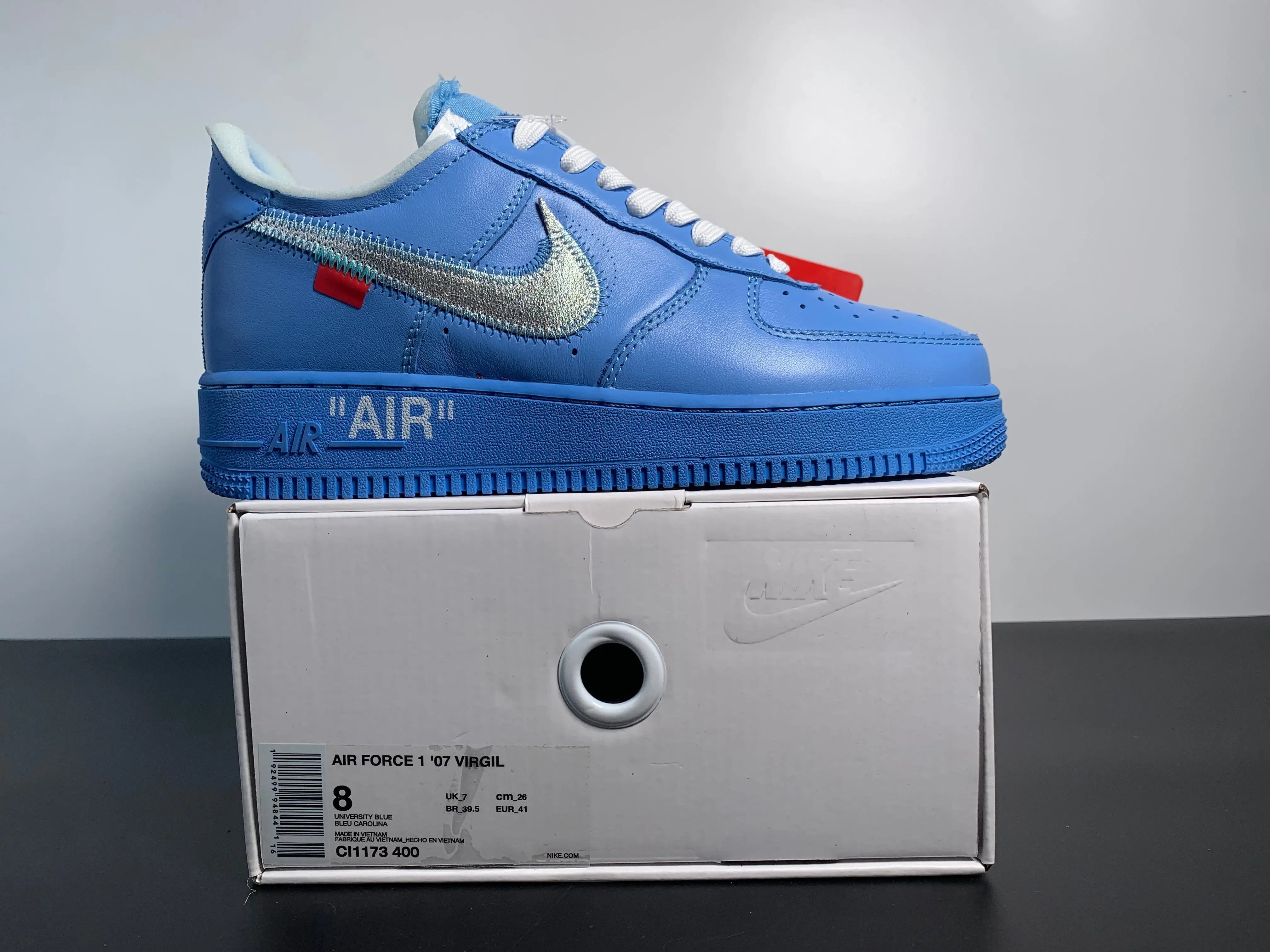 Custom OFF White X Air Force 1 ’07 Low MCA Sneakerhill