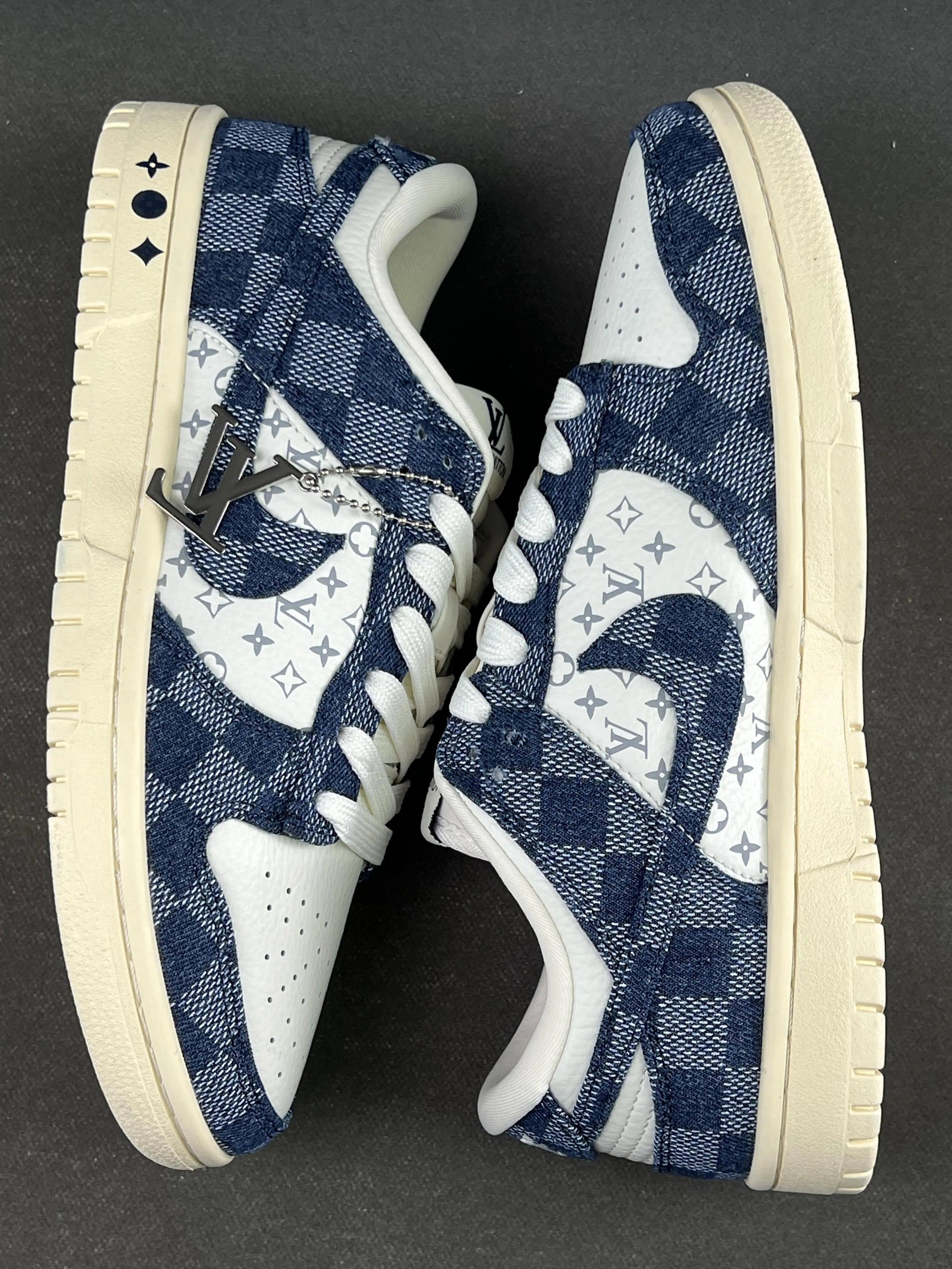 Custom SB Dunk Low x LV JH9310-949 - sneakerhillcom