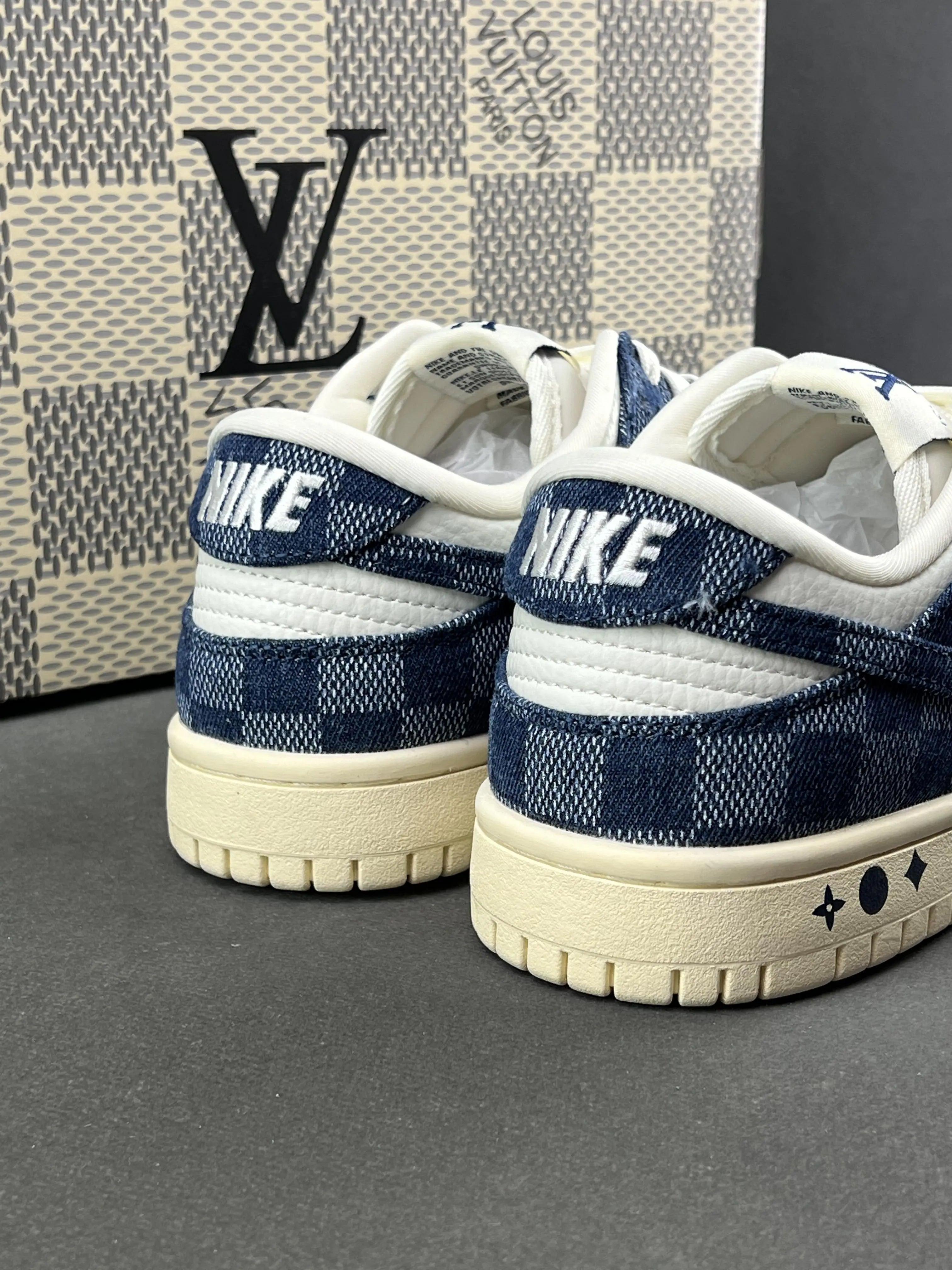 Custom SB Dunk Low x LV JH9310-949 - sneakerhillcom