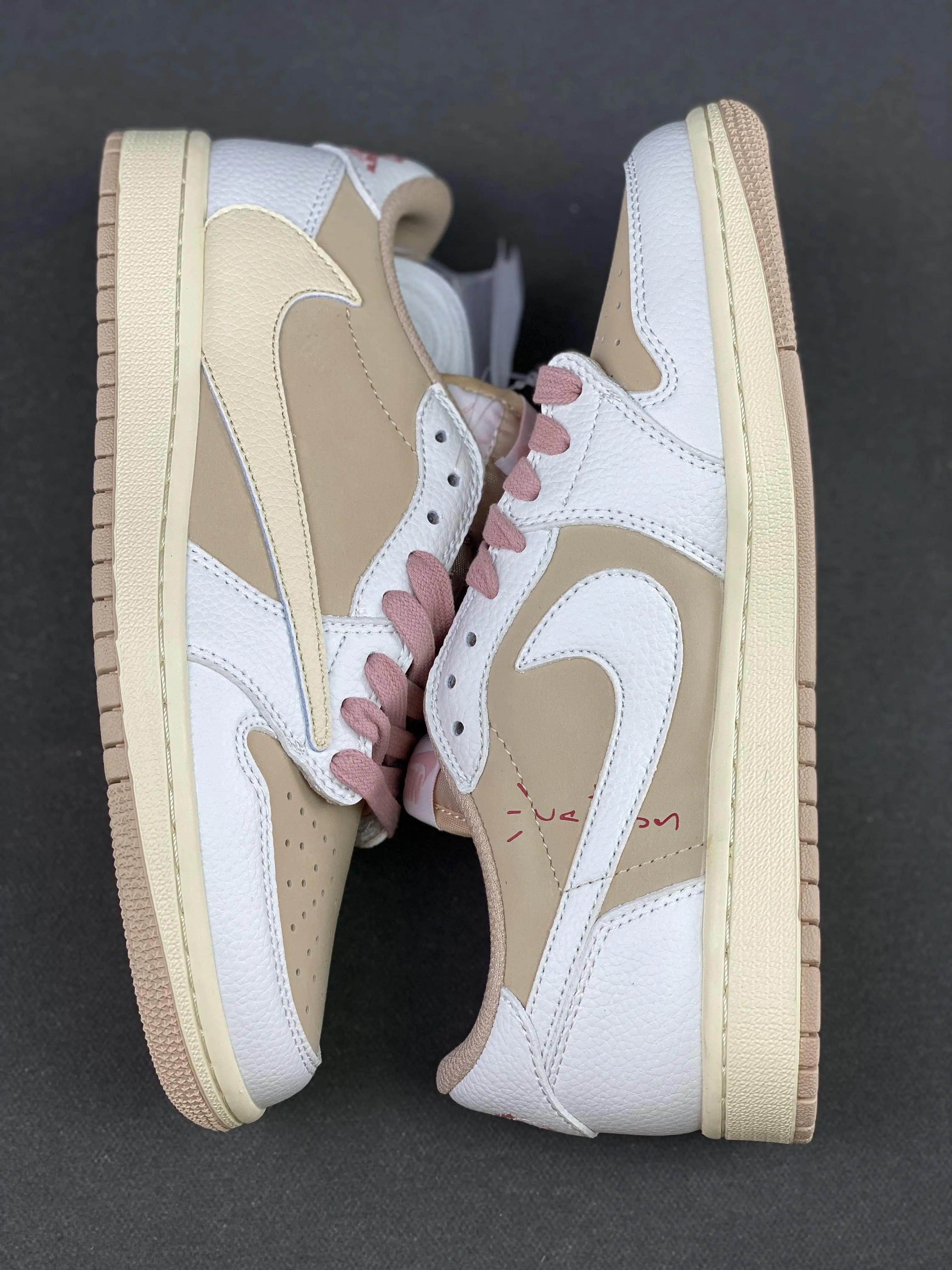 Custom Travis Scott x Air Jordan 1 DM7866-106 - sneakerhillcom