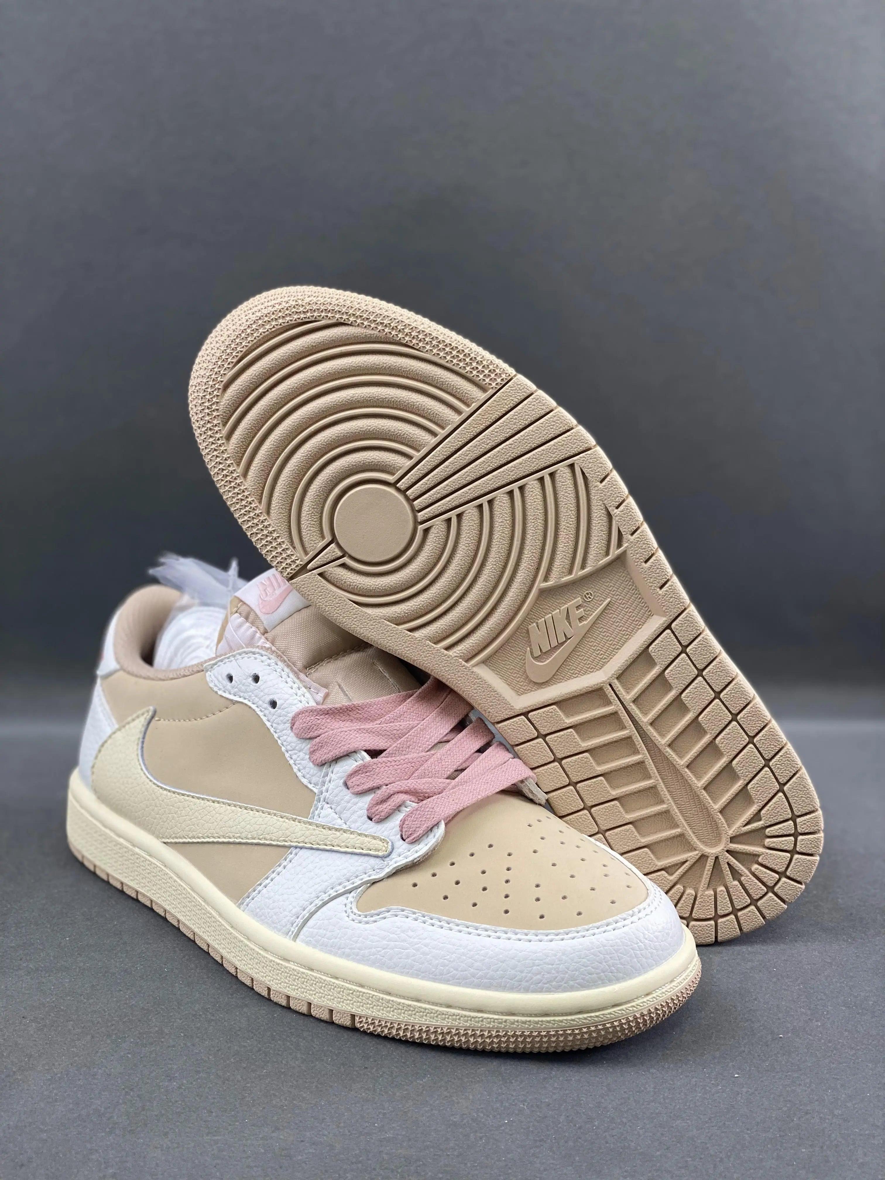 Custom Travis Scott x Air Jordan 1 DM7866-106 - sneakerhillcom