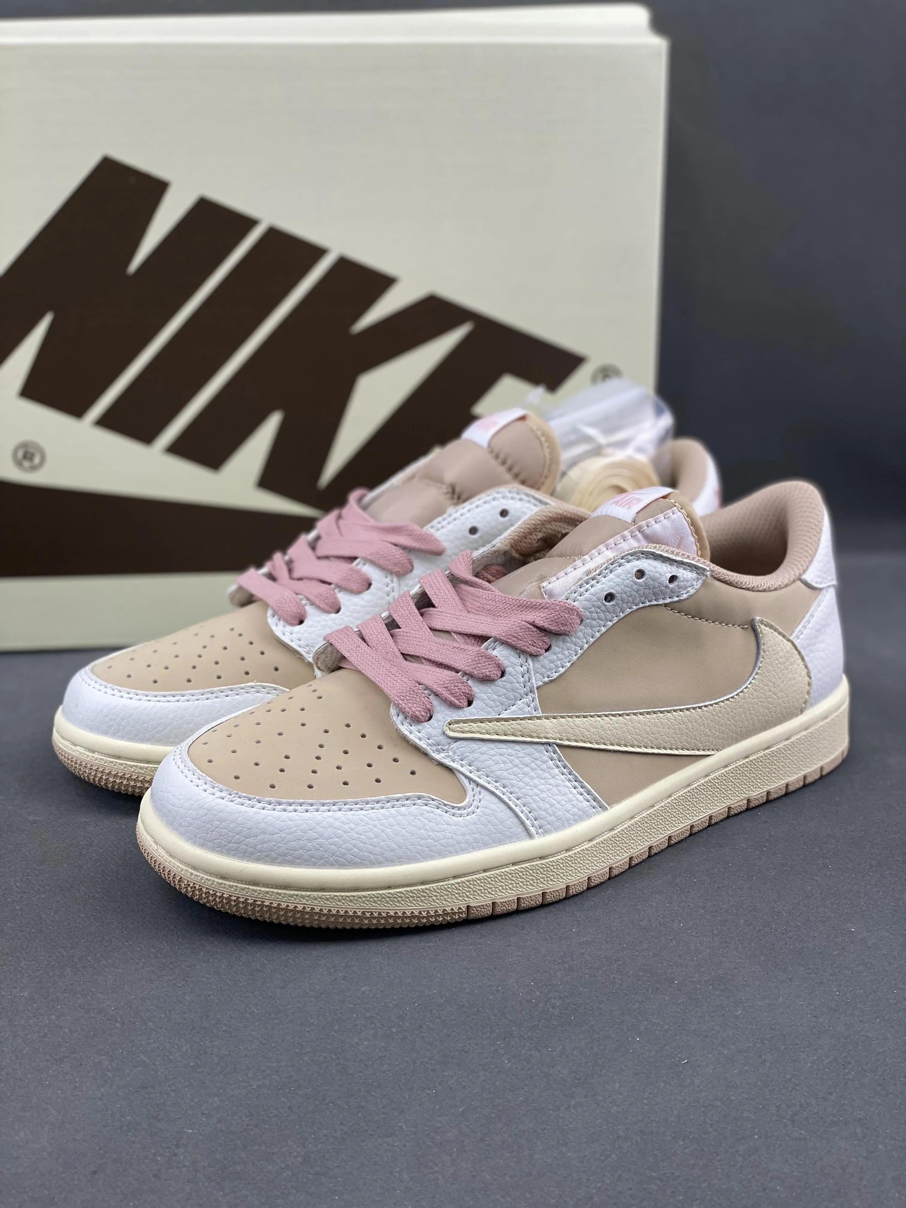 Custom Travis Scott x Air Jordan 1 DM7866-106 - sneakerhillcom