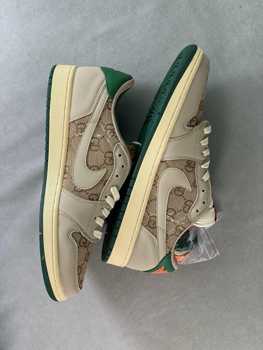 Custom Travis Scott x Air Jordan 1 Low Cactus Jack DM7868-198 - sneakerhillcom