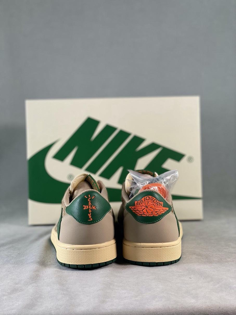 Custom Travis Scott x Air Jordan 1 Low Cactus Jack DM7868-198 - sneakerhillcom