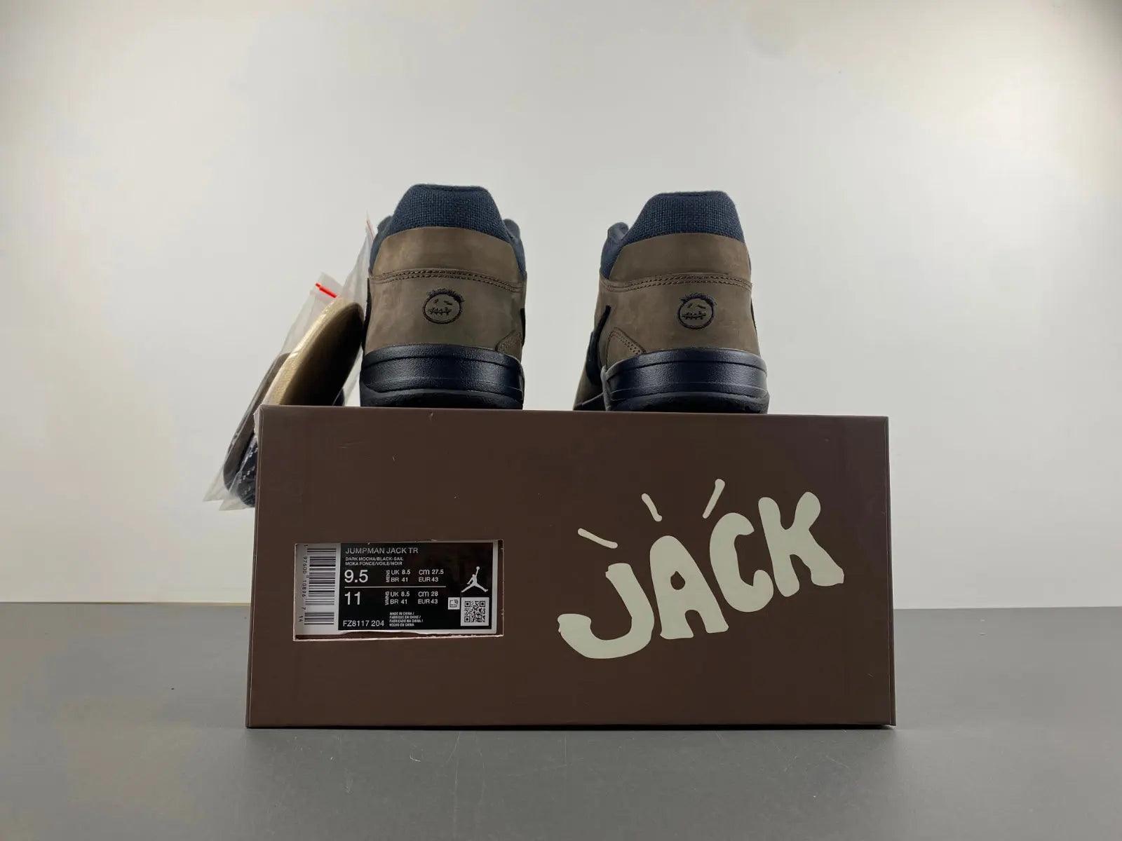 Custom Travis Scott x Air Jordan 1 Low JACK - sneakerhillcom