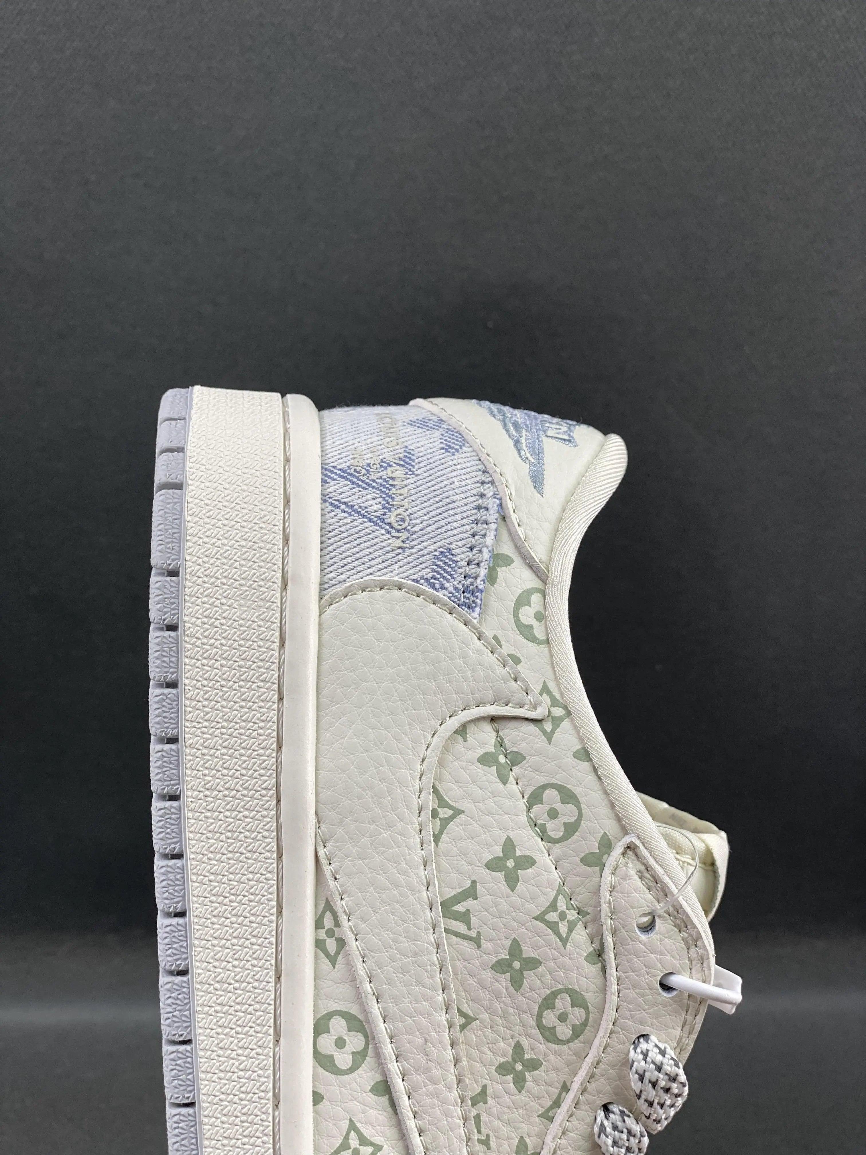 Custom Travis Scott x Air Jordan 1 x LV SJ2068-007 - sneakerhillcom