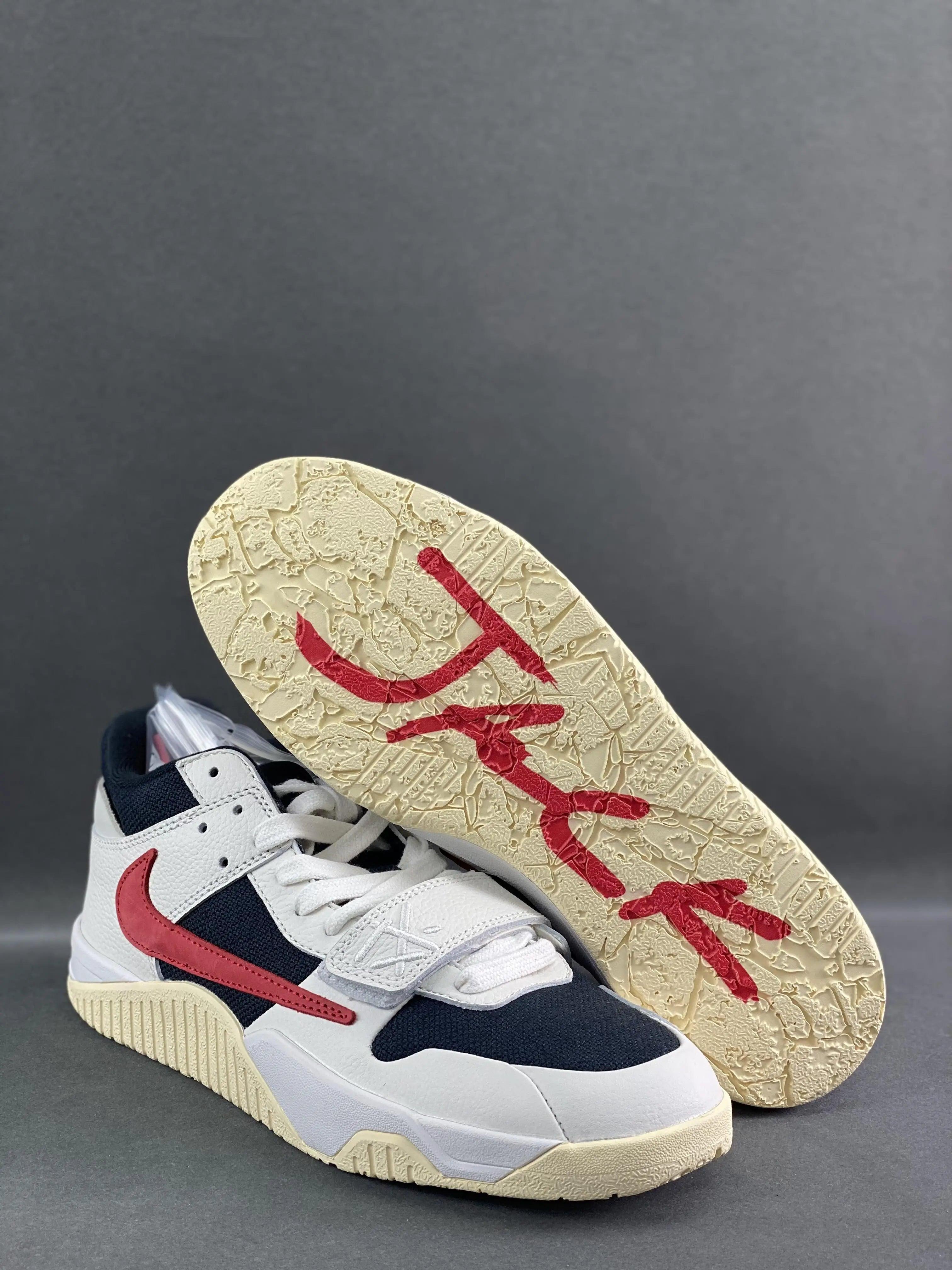 Custom Travis Scott x Air Jordan Executive The Check - sneakerhillcom