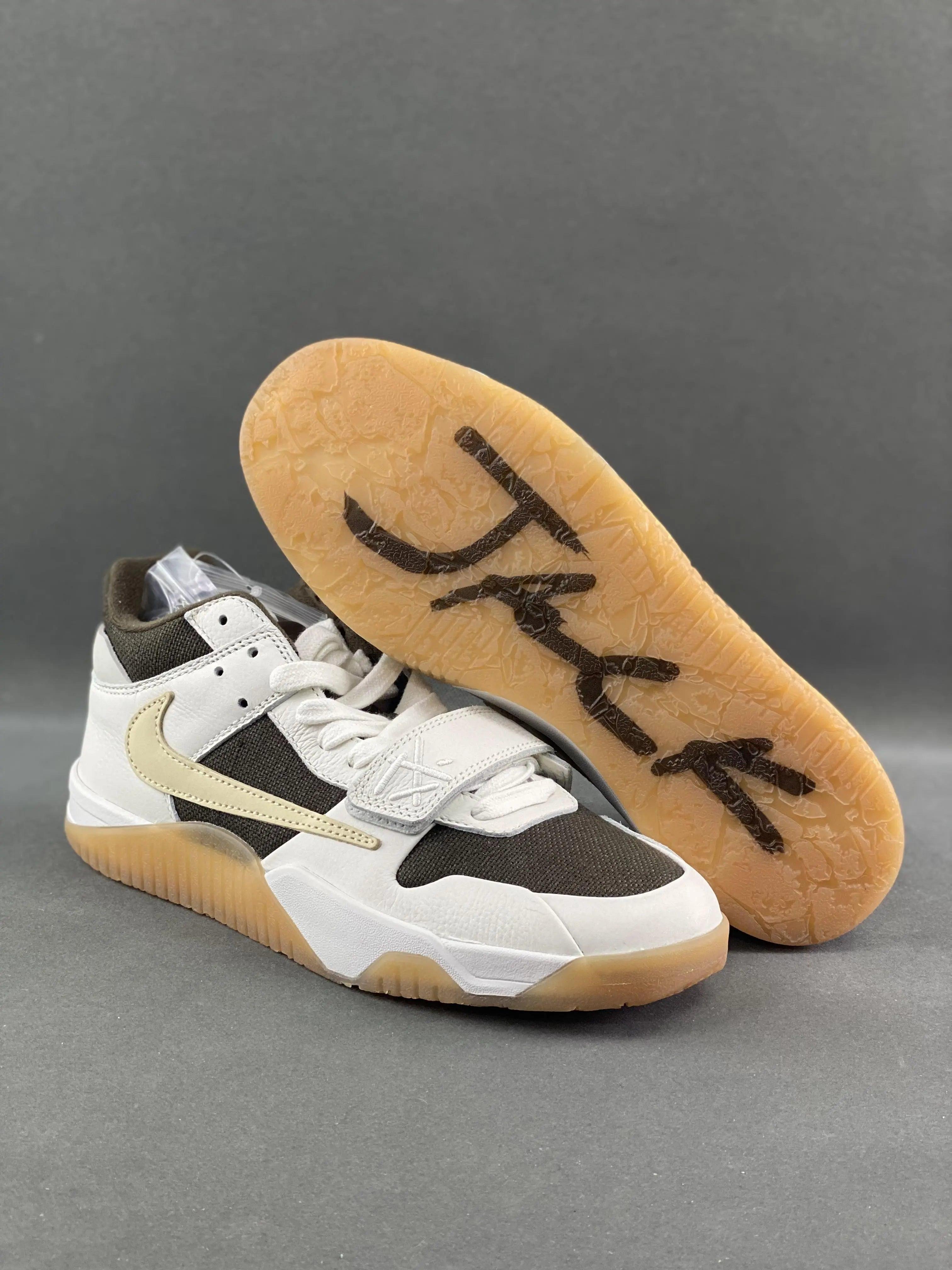 Custom Travis Scott x Air Jordan Executive The Check - sneakerhillcom