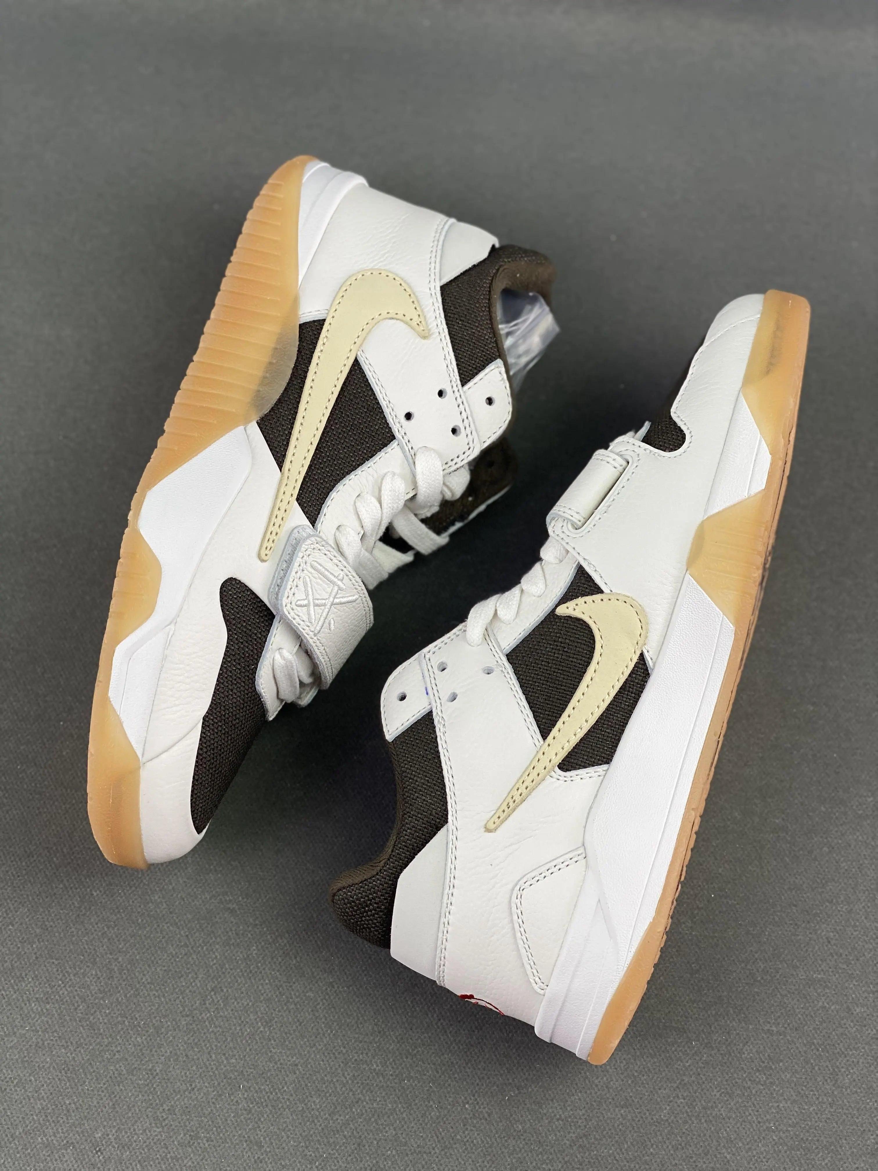 Custom Travis Scott x Air Jordan Executive The Check - sneakerhillcom