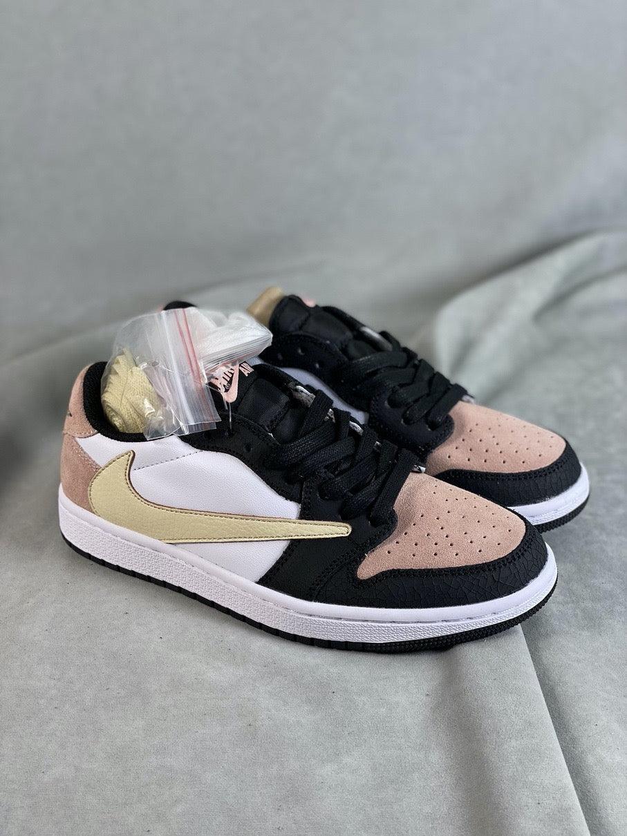 Custom Travis Scott x Fragment x Air Jordan 1 Low CQ4277-995 - sneakerhillcom