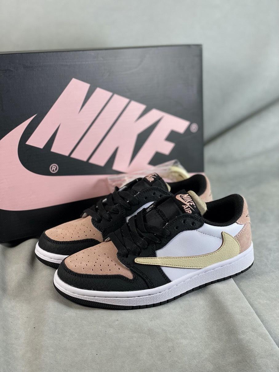 Custom Travis Scott x Fragment x Air Jordan 1 Low CQ4277-995 - sneakerhillcom