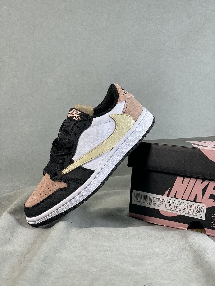 Custom Travis Scott x Fragment x Air Jordan 1 Low CQ4277-995 - sneakerhillcom