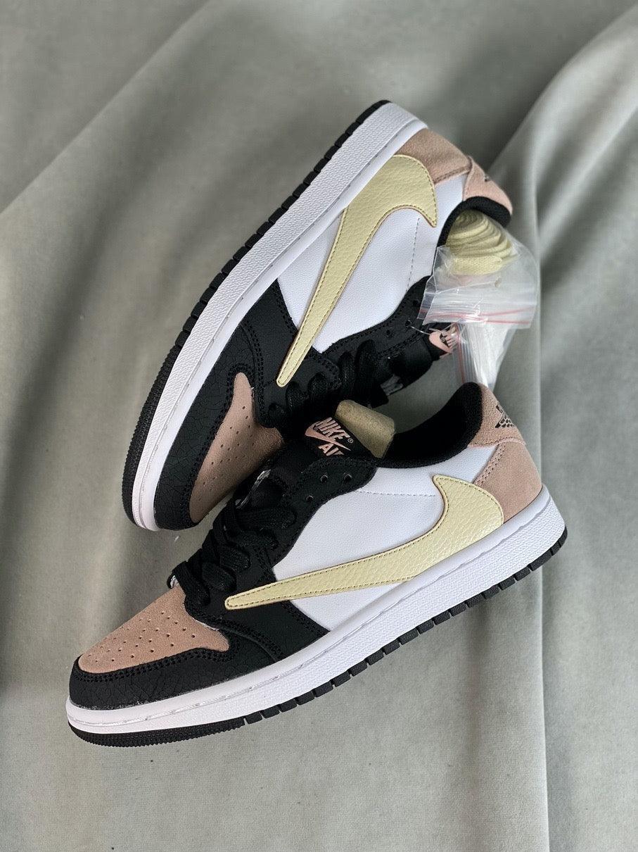 Custom Travis Scott x Fragment x Air Jordan 1 Low CQ4277-995 - sneakerhillcom