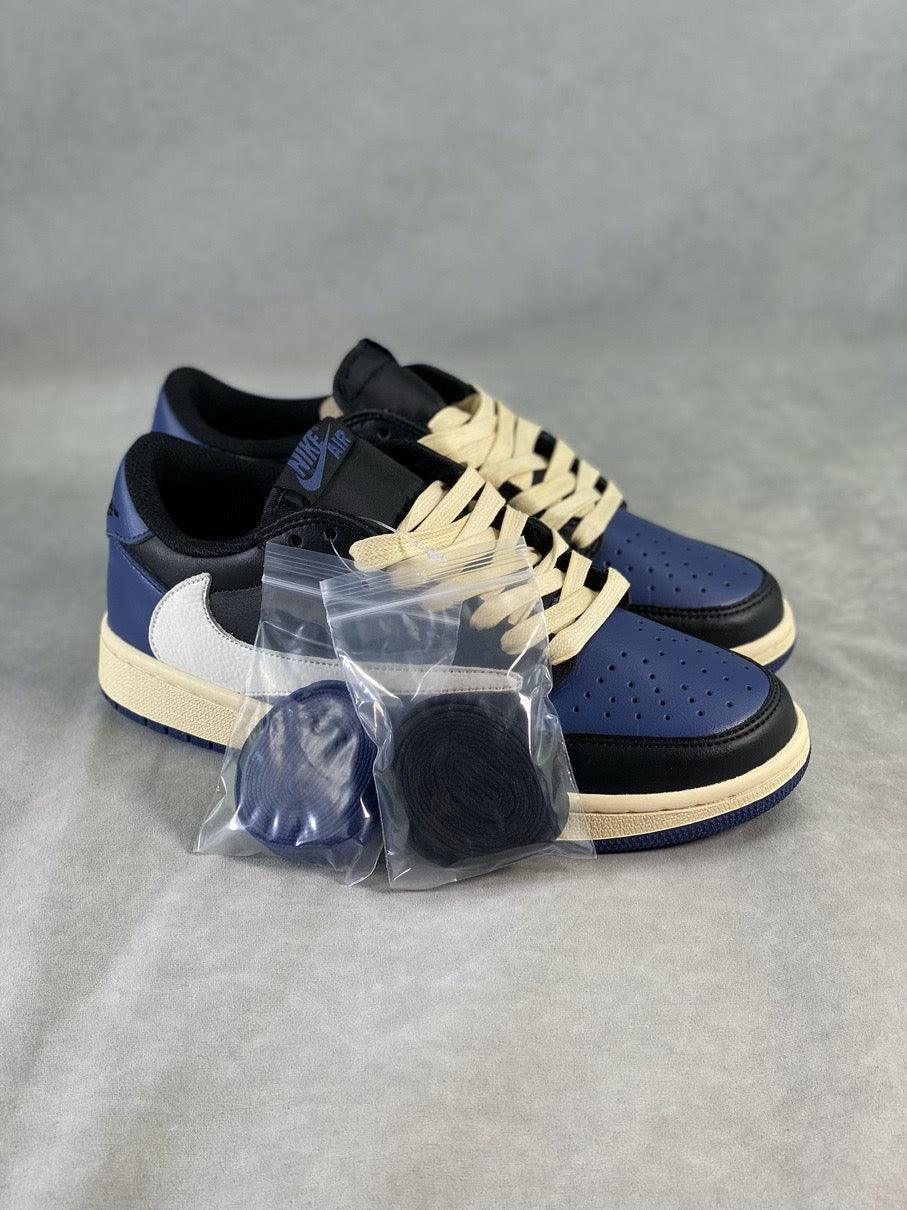 Custom Travis Scott x Fragment x Air Jordan 1 Low DM7866-001 - sneakerhillcom