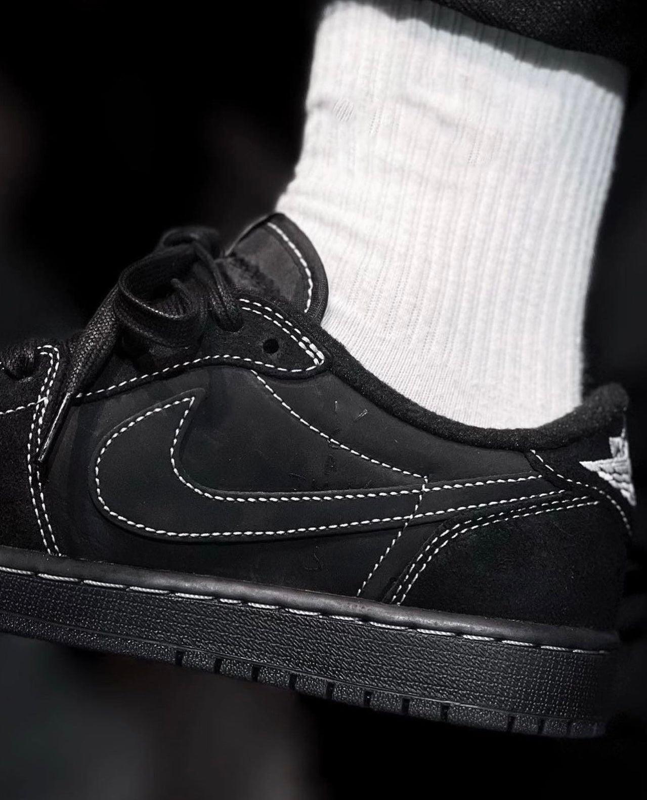 Custom Travis Scott x Fragment x Air Jordan 1 Low DM7866-001 - sneakerhillcom