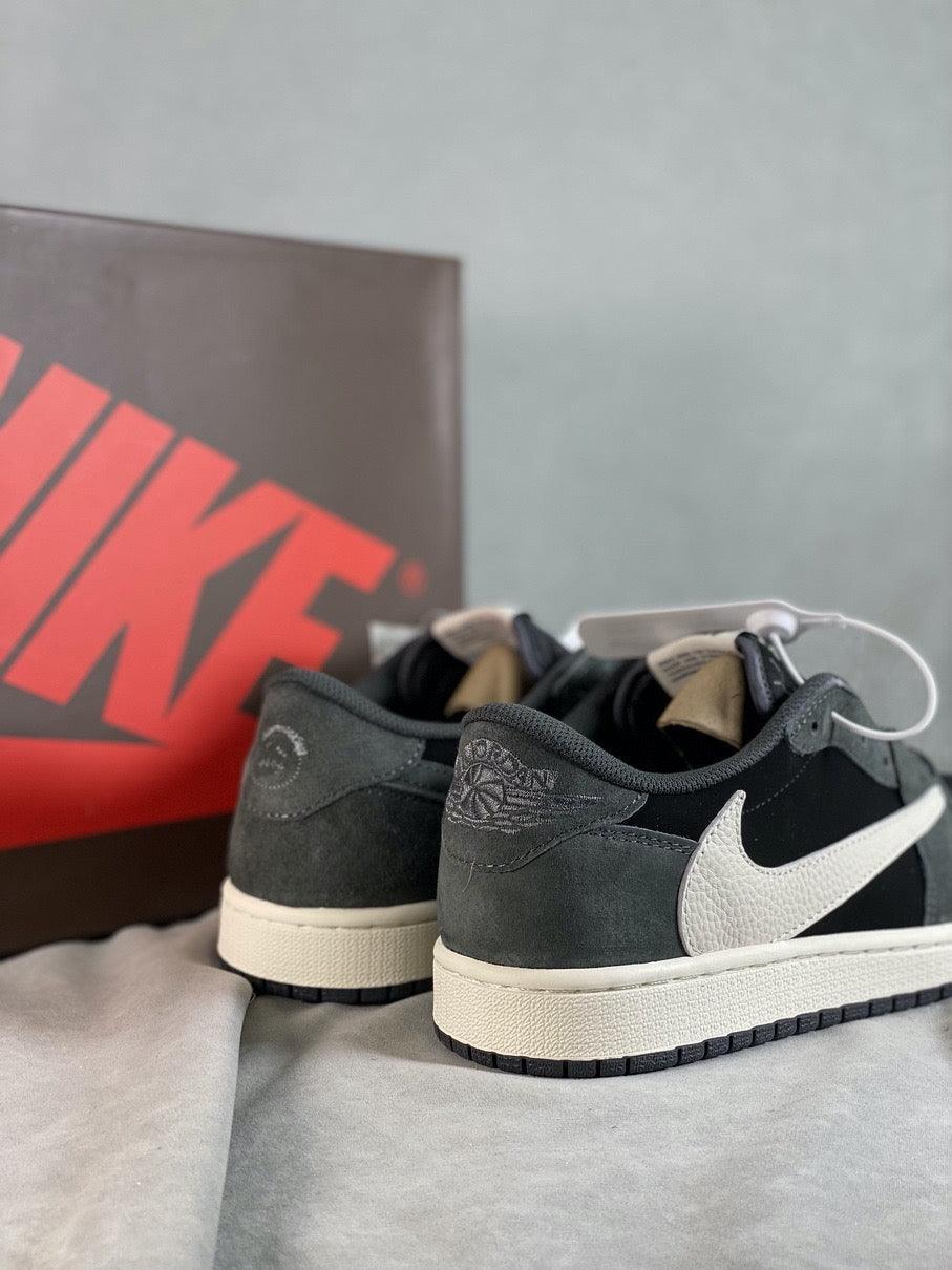 Custom Travis Scott x Fragment x Air Jordan 1 Low DM7866-001 - sneakerhillcom