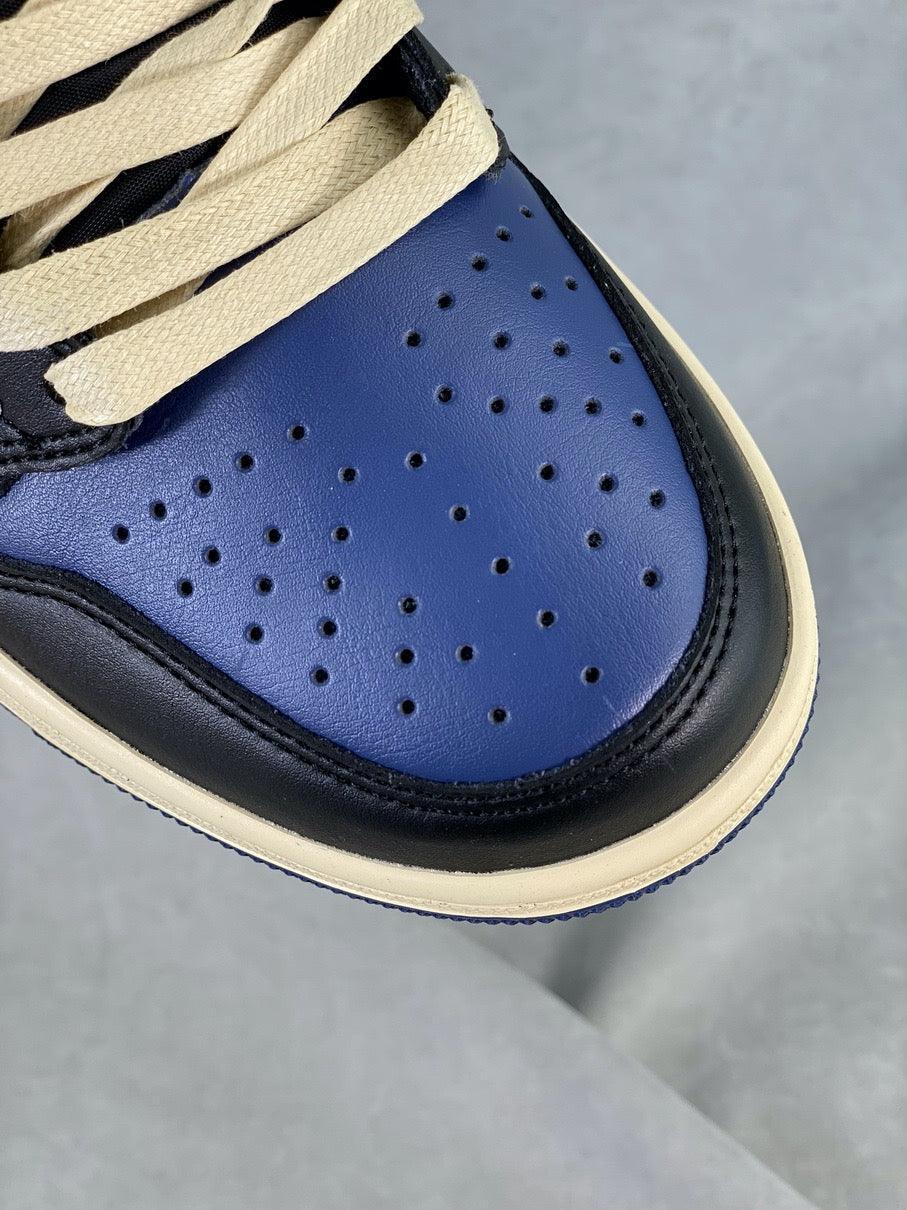 Custom Travis Scott x Fragment x Air Jordan 1 Low DM7866-001 - sneakerhillcom