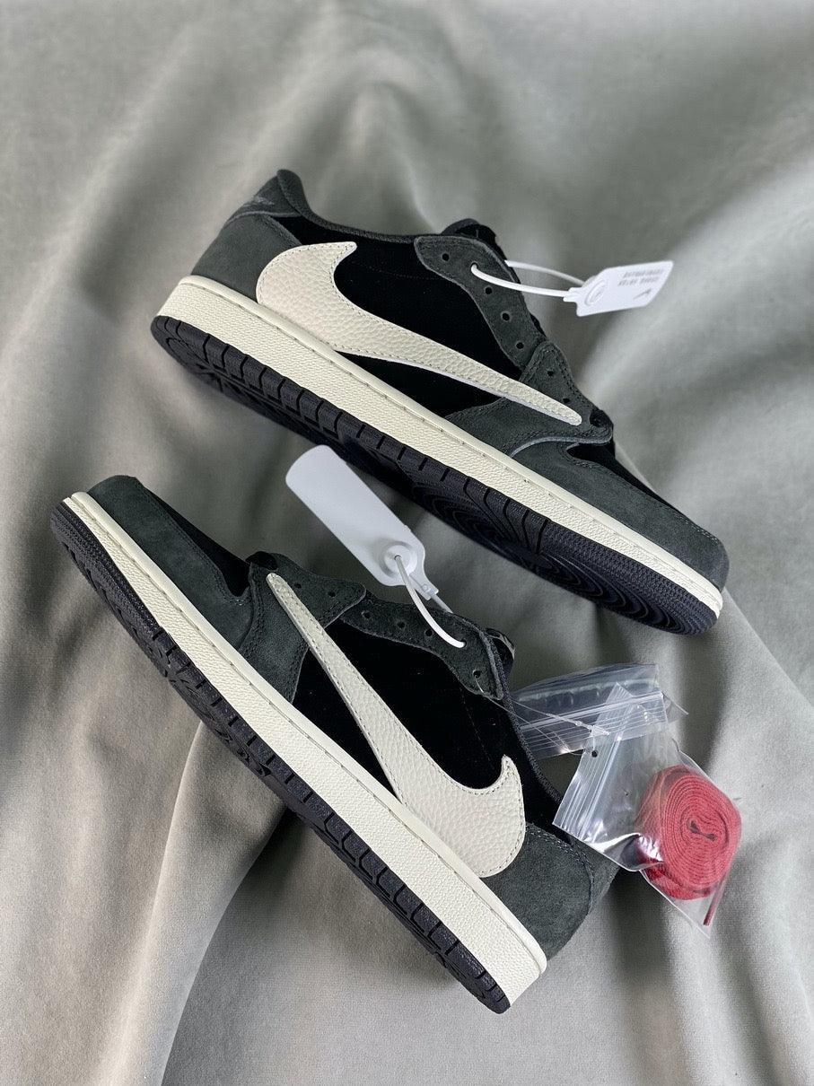 Custom Travis Scott x Fragment x Air Jordan 1 Low DM7866-001 - sneakerhillcom