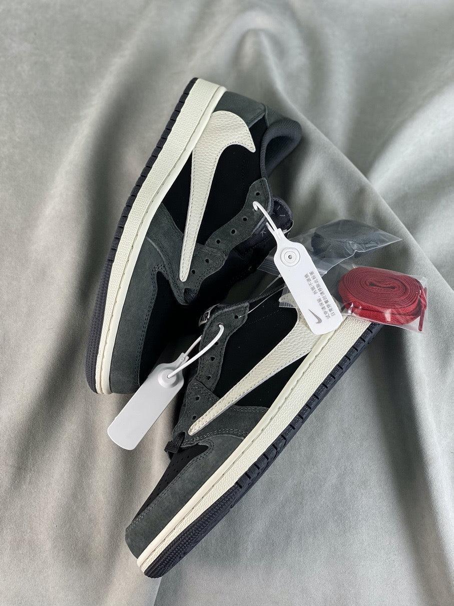 Custom Travis Scott x Fragment x Air Jordan 1 Low DM7866-001 - sneakerhillcom