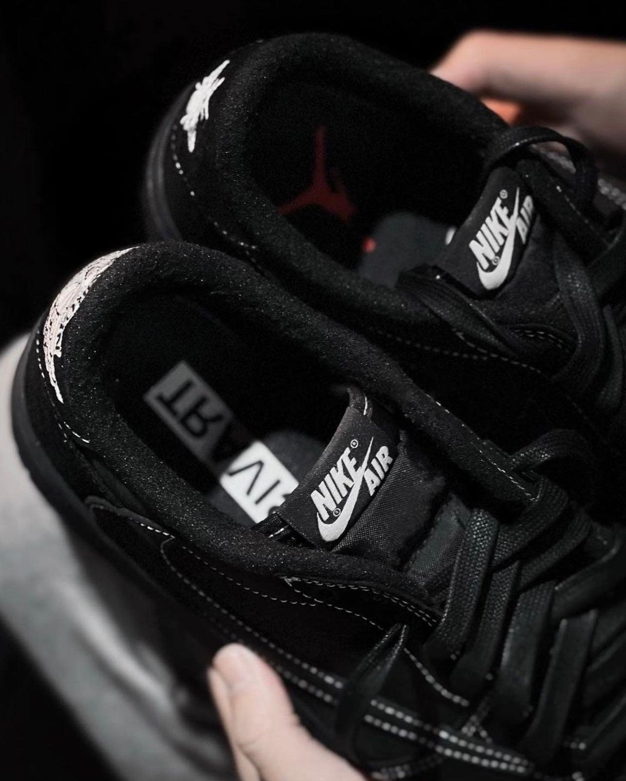 Custom Travis Scott x Fragment x Air Jordan 1 Low DM7866-001 - sneakerhillcom