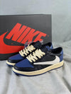 Custom Travis Scott x Fragment x Air Jordan 1 Low DM7866-001 - sneakerhillcom
