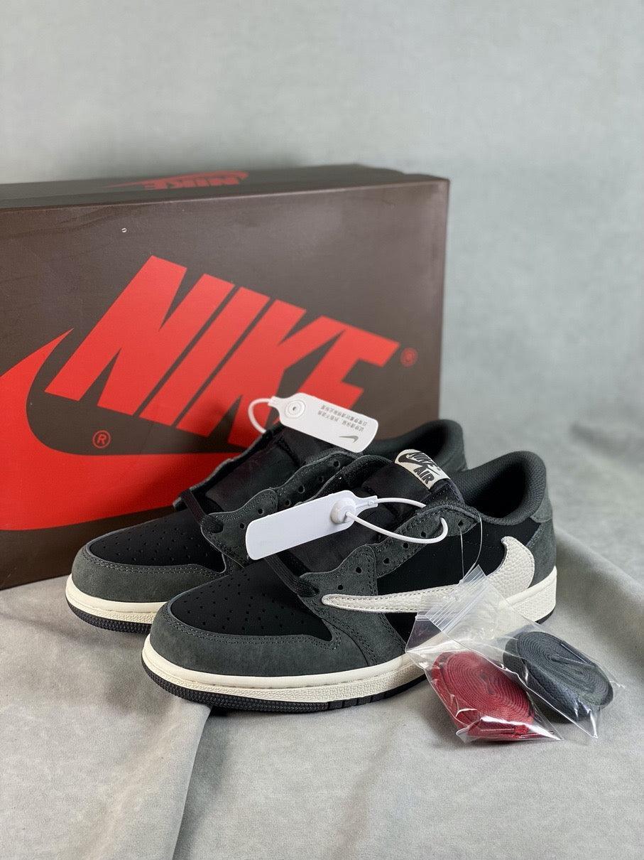 Custom Travis Scott x Fragment x Air Jordan 1 Low DM7866-001 - sneakerhillcom