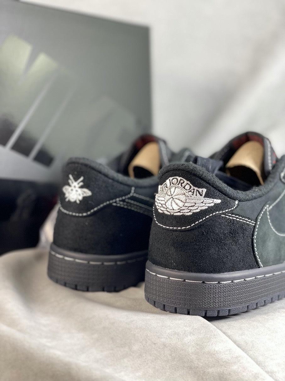 Custom Travis Scott x Fragment x Air Jordan 1 Low DM7866-001 - sneakerhillcom