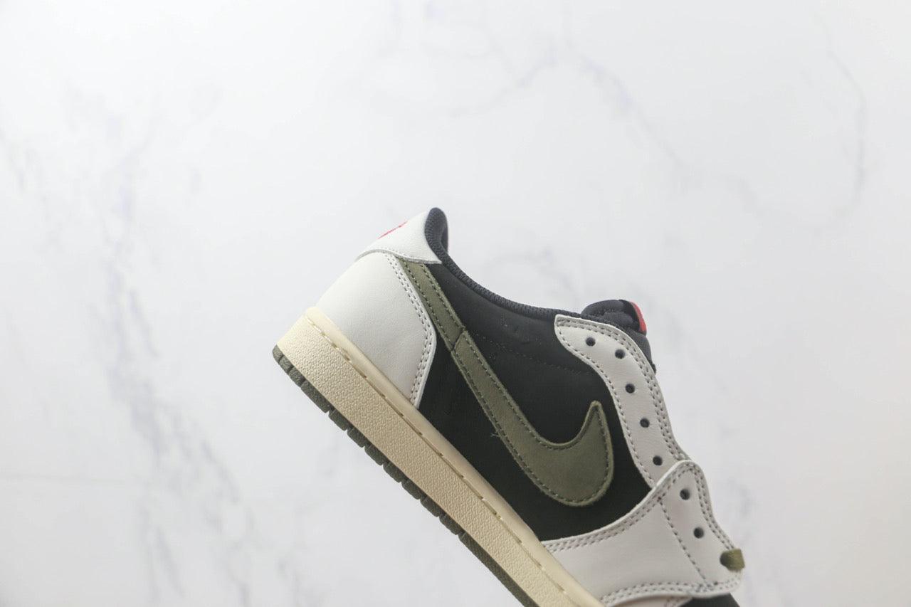 Custom Travis Scott x Fragment x Air Jordan 1 Low DZ4137 106 - sneakerhillcom