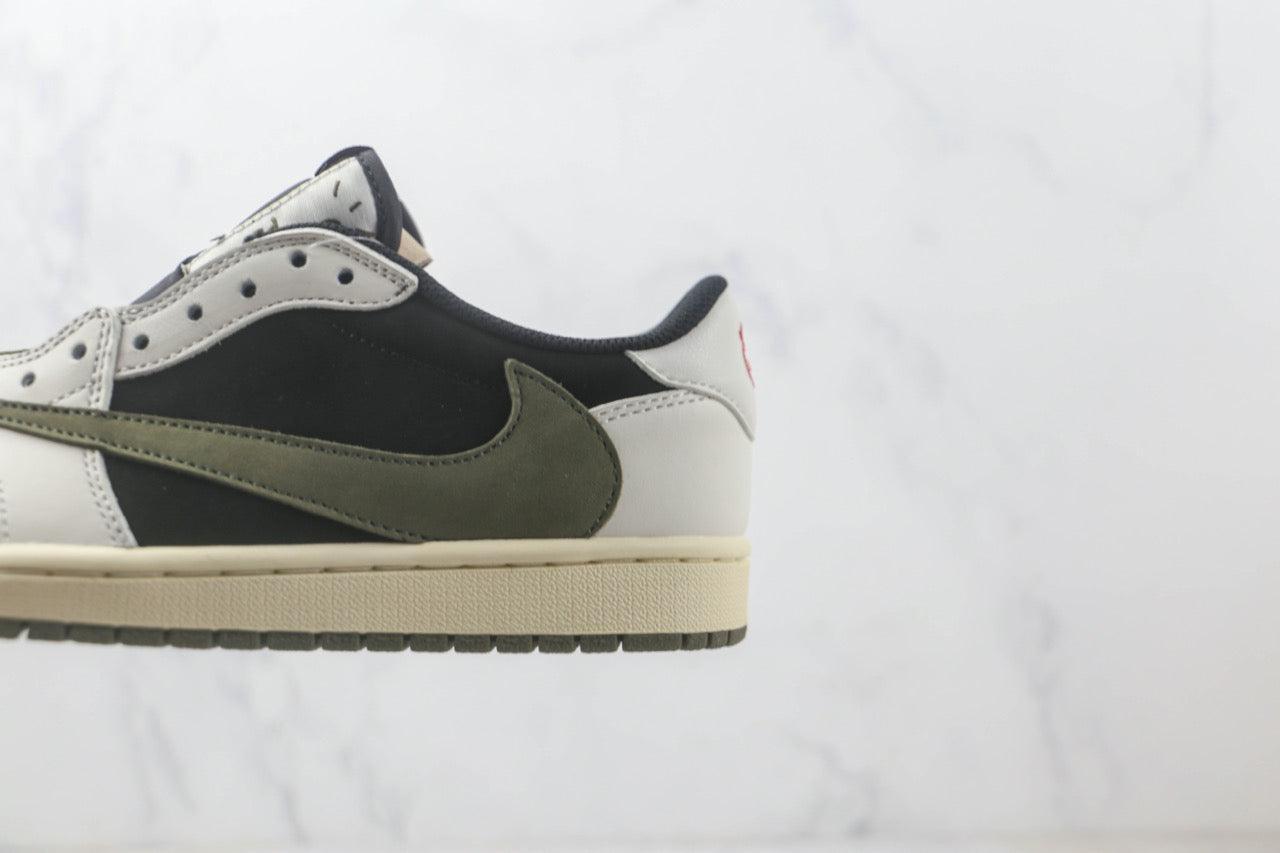 Custom Travis Scott x Fragment x Air Jordan 1 Low DZ4137 106 - sneakerhillcom