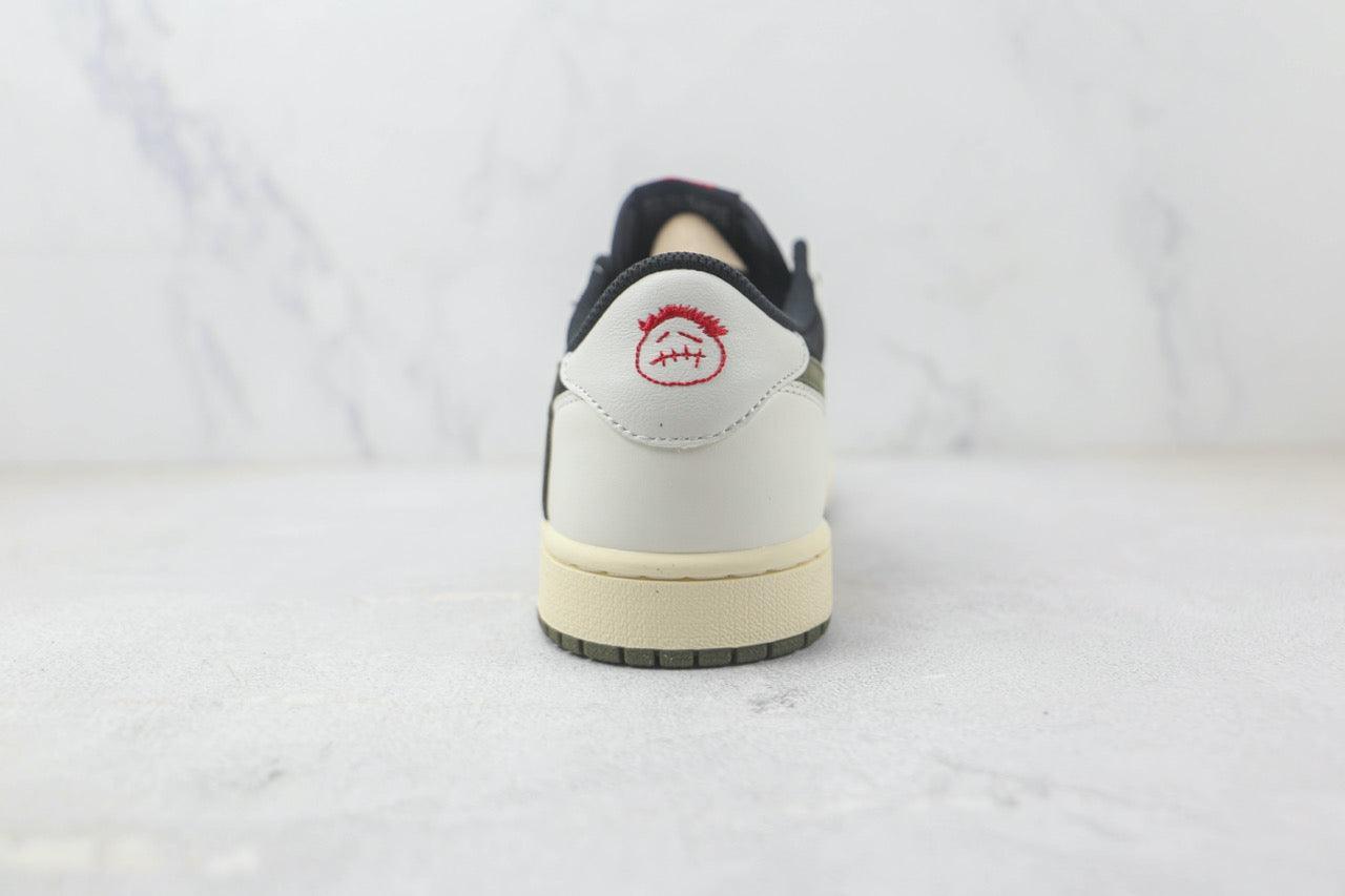 Custom Travis Scott x Fragment x Air Jordan 1 Low DZ4137 106 - sneakerhillcom