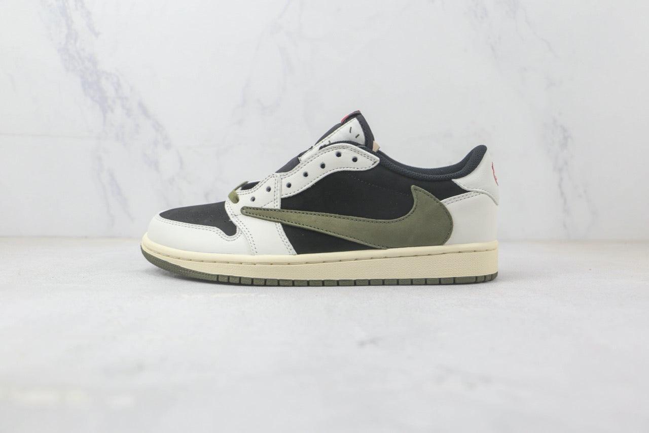 Custom Travis Scott x Fragment x Air Jordan 1 Low DZ4137 106 - sneakerhillcom