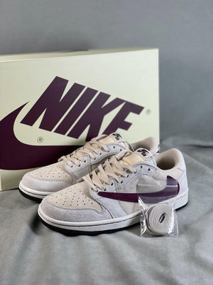 Custom Travis Scott x Fragment x Air Jordan 1 Low OG DM7866-888 - sneakerhillcom