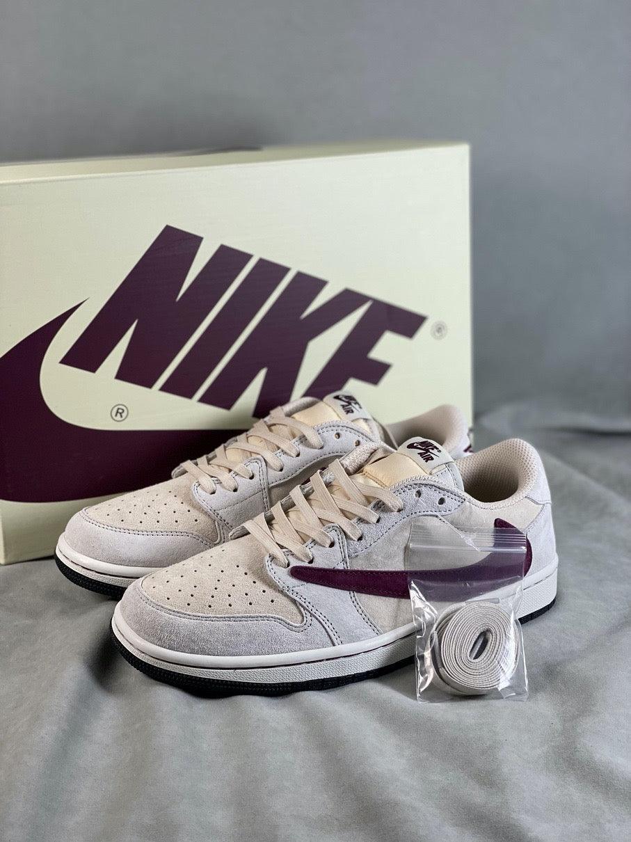 Custom Travis Scott x Fragment x Air Jordan 1 Low OG DM7866-888 - sneakerhillcom