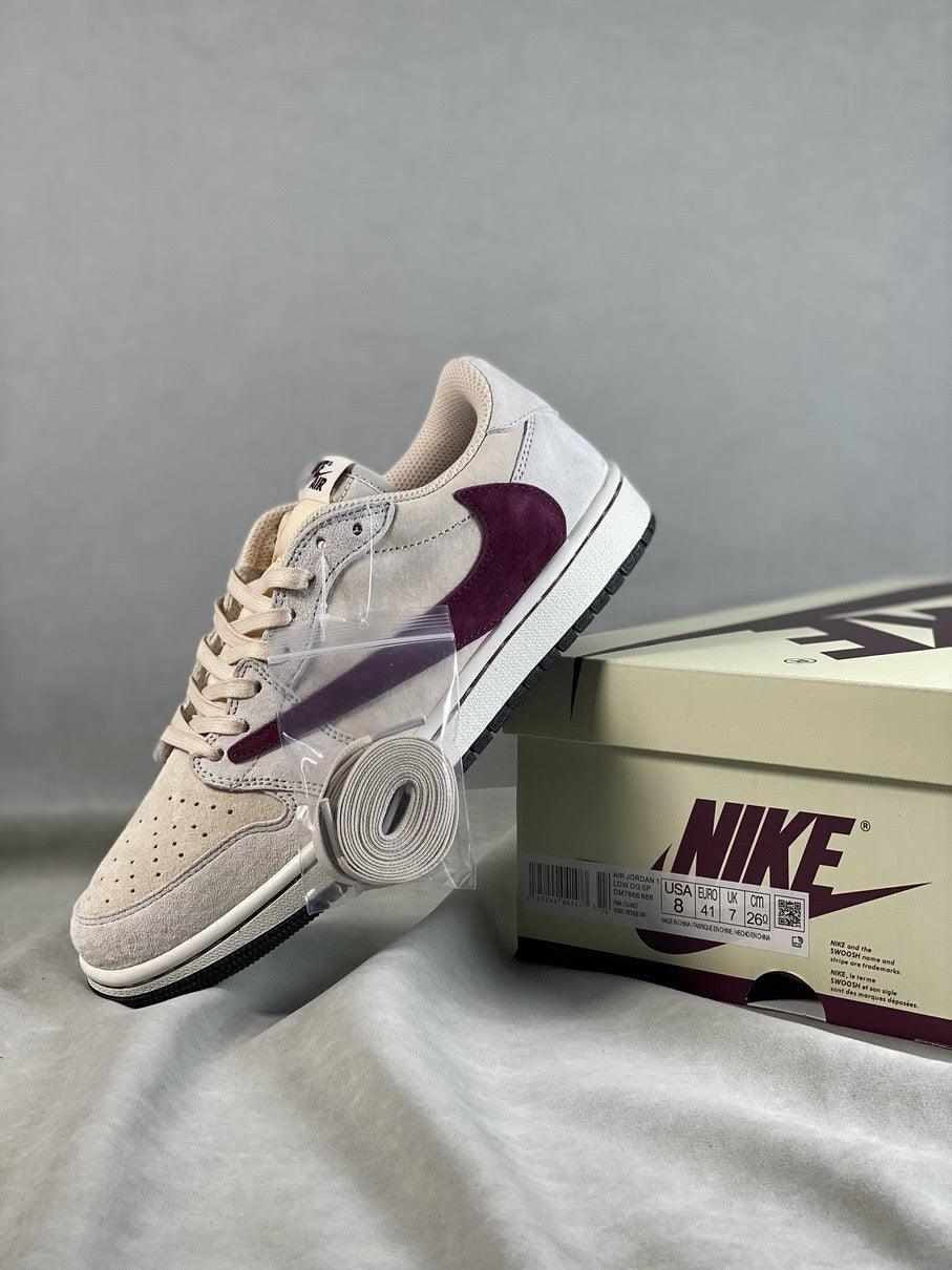 Custom Travis Scott x Fragment x Air Jordan 1 Low OG DM7866-888 - sneakerhillcom