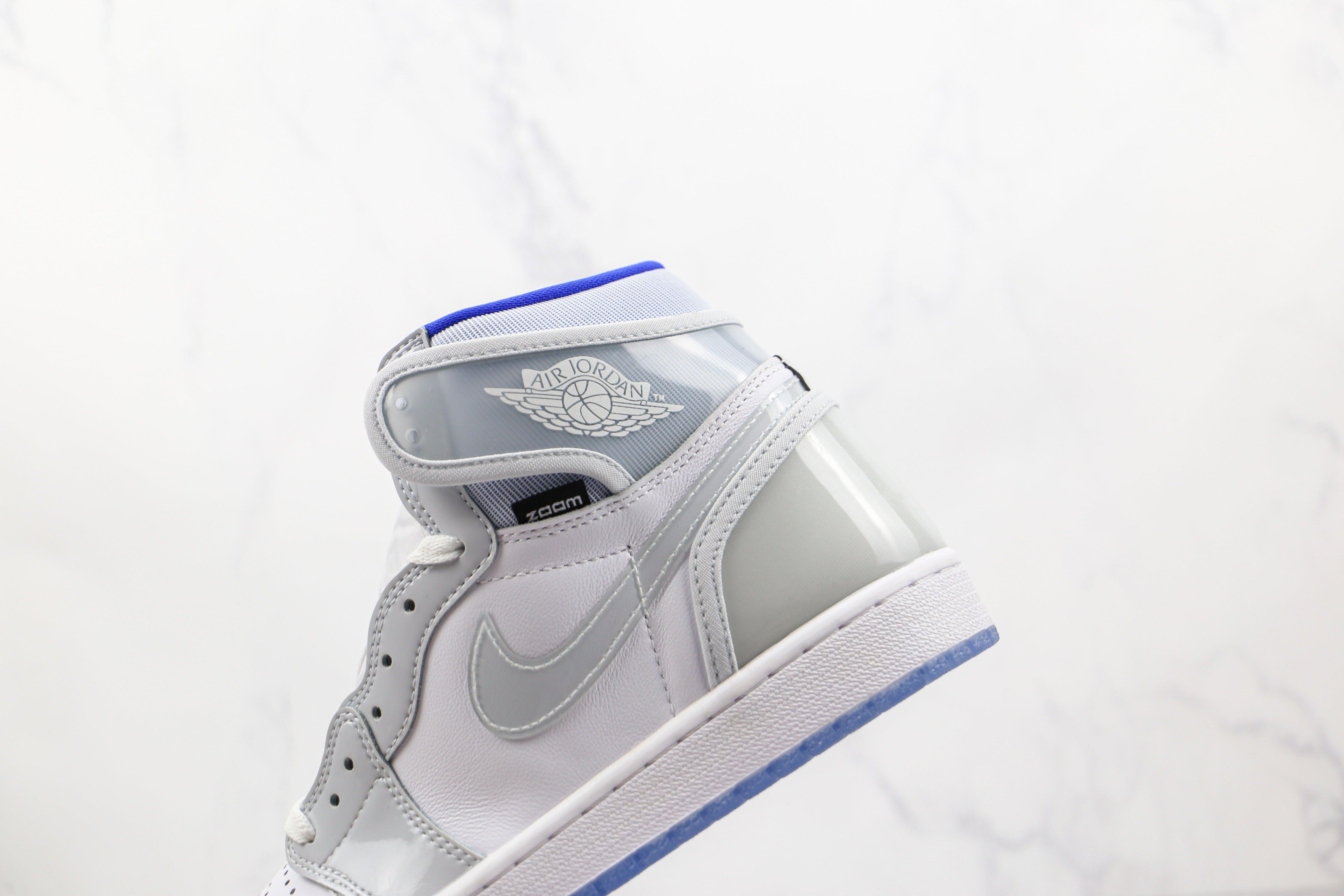 Custom White Jordan 1 High Q ( Customs And Box ), Jordan 1 Sneakers Active - sneakerhillcom
